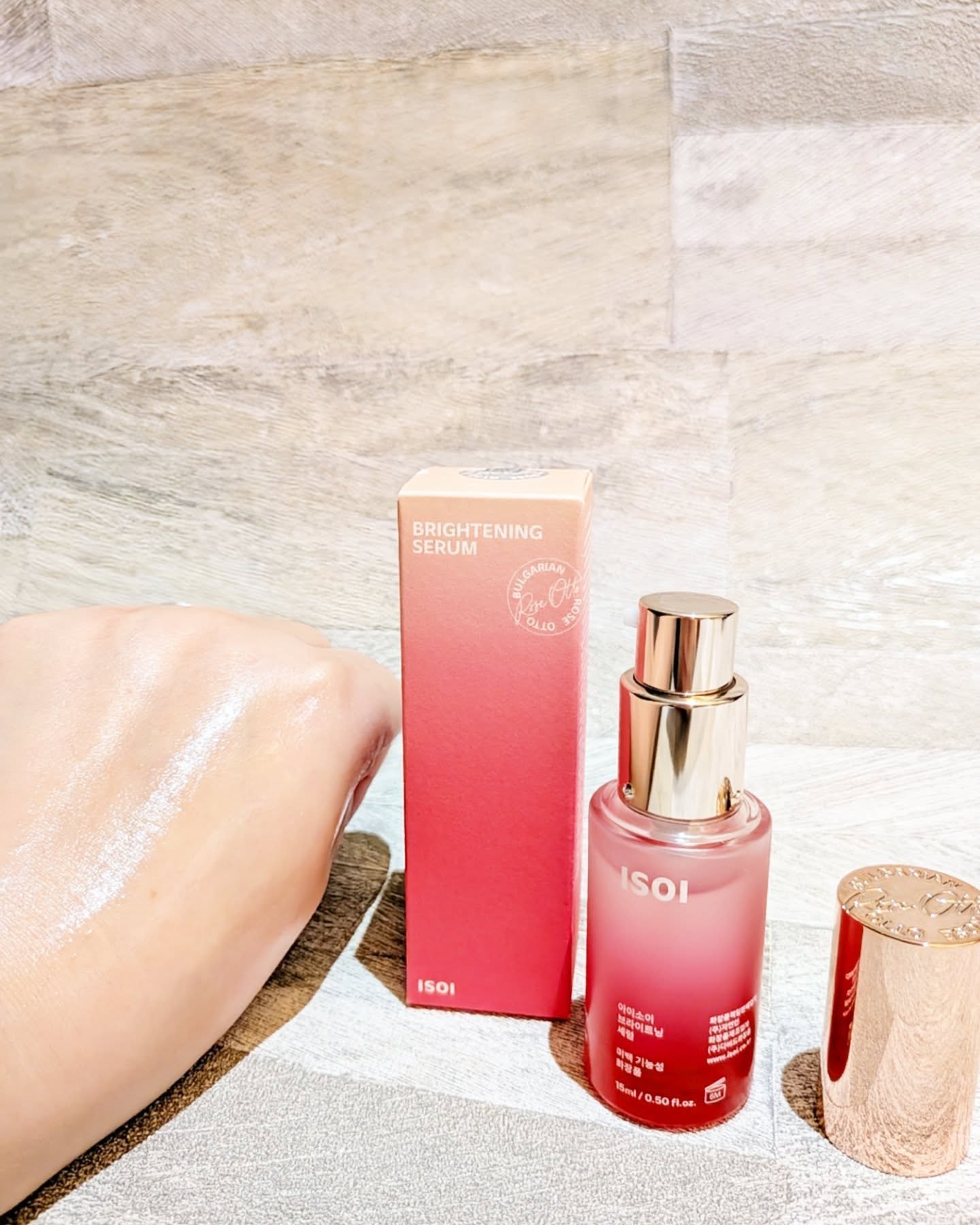 ブライトニングセラム /ISOI/美容液を使ったクチコミ（3枚目）