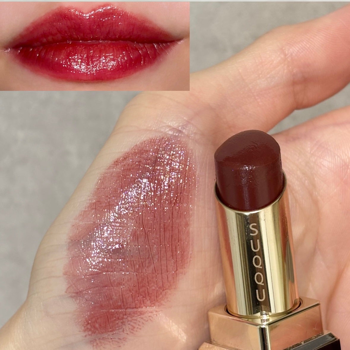 モイスチャー リッチ リップスティック/SUQQU/口紅を使ったクチコミ(2枚目)