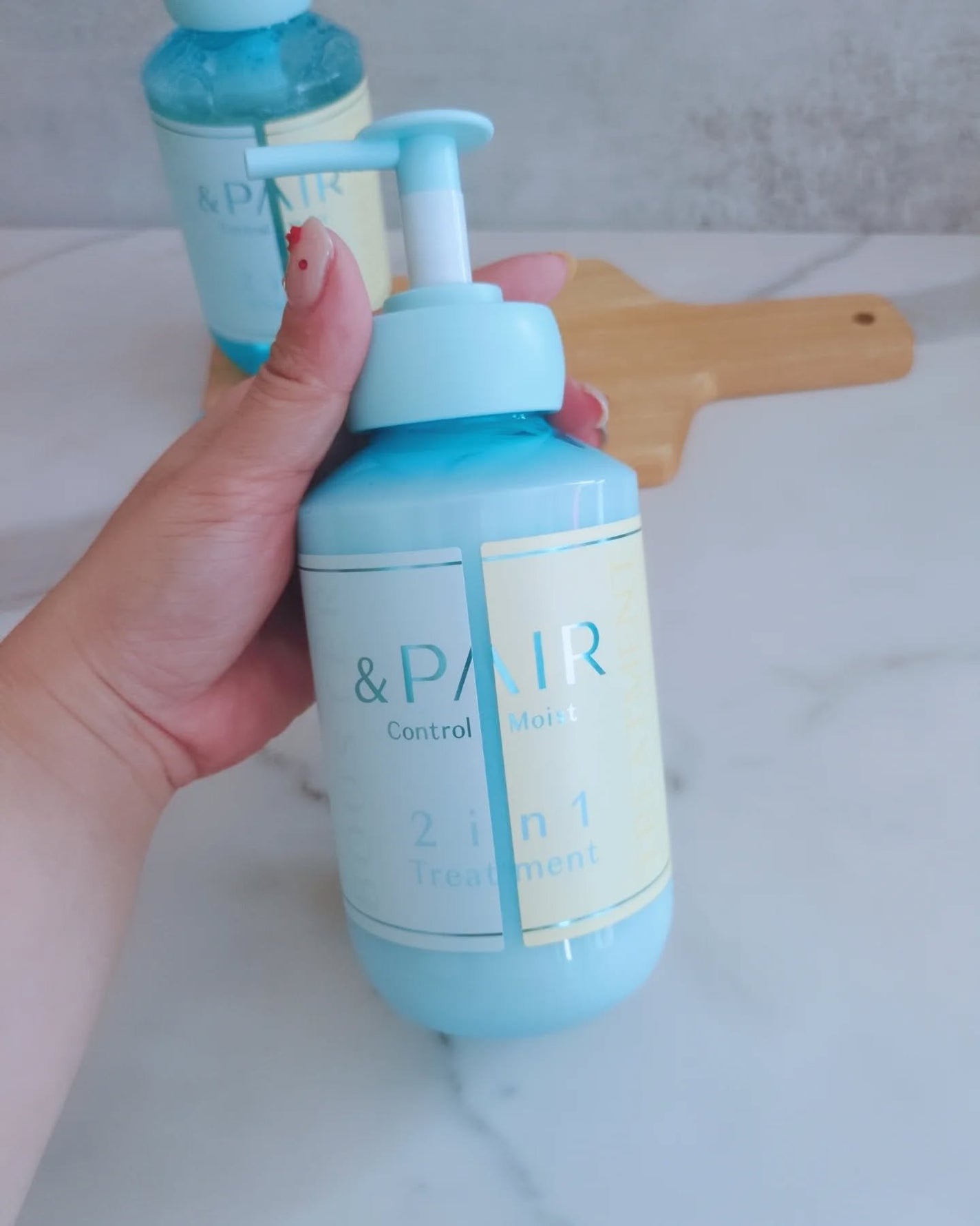 アンドペア コントロール モイスト 2in1 シャンプー&ヘアトリートメント/&PAIR/市販シャンプーを使ったクチコミ(5枚目)