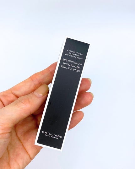 メルティング グロウ ハイライター /ブリリアージュ/スティックハイライトを使ったクチコミ(4枚目)