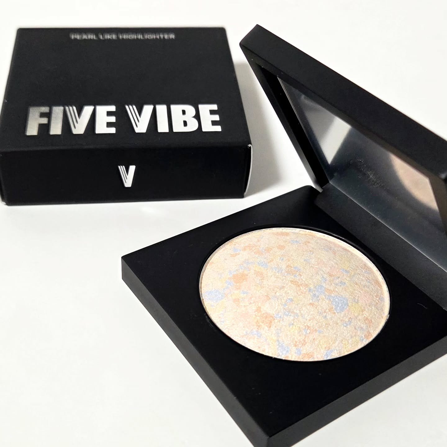 パールライクハイライター/FIVE VIBE/パウダーハイライトを使ったクチコミ（2枚目）