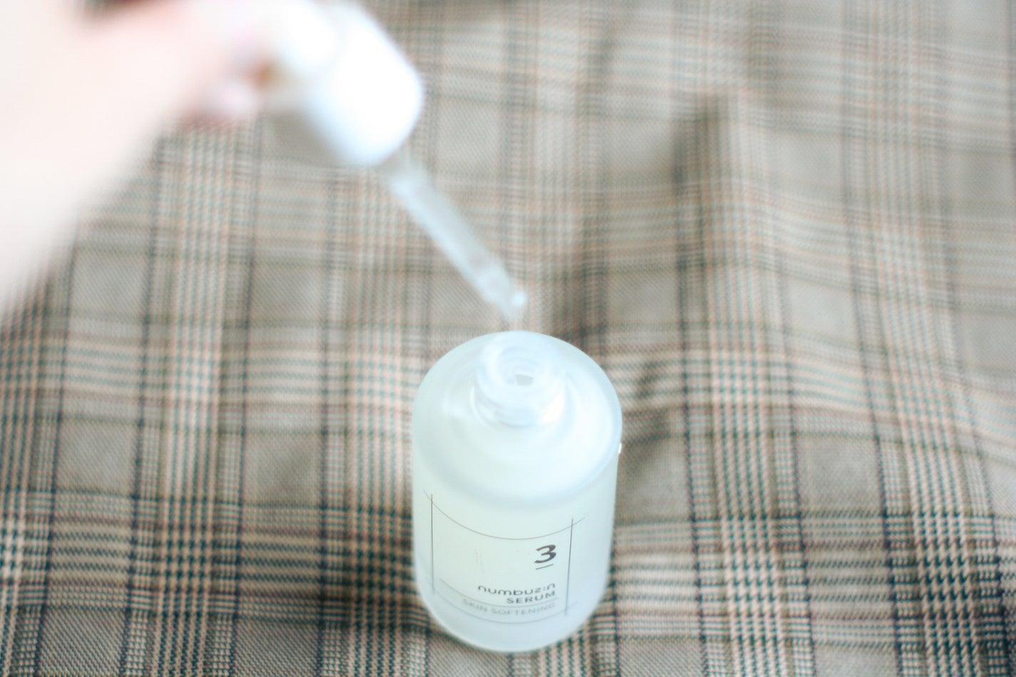 3番 すべすべキメケアセラム/numbuzin/美容液を使ったクチコミ(2枚目)