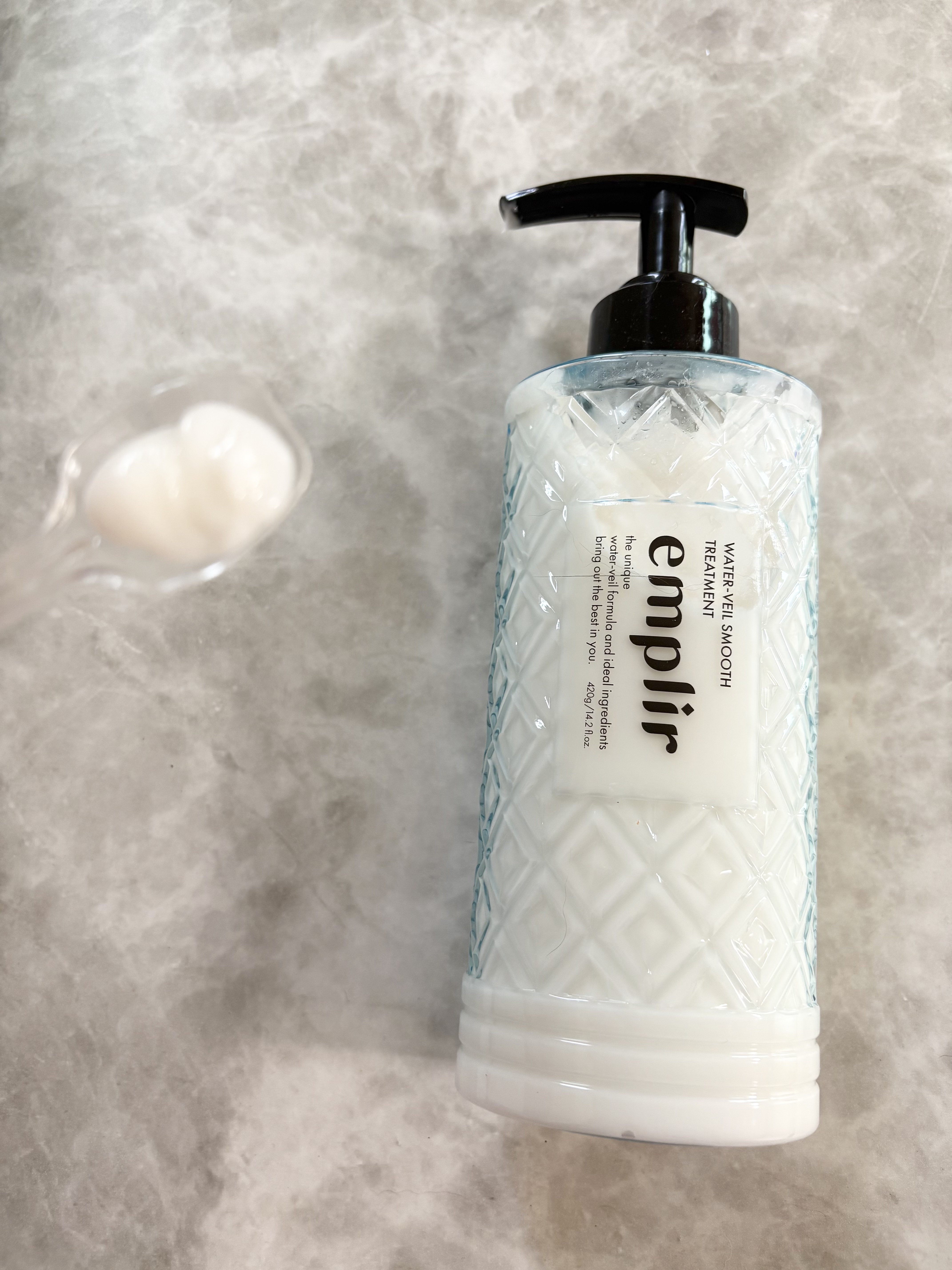 ウォーターベール スムース シャンプー／トリートメント/emplir/市販シャンプーを使ったクチコミ（3枚目）