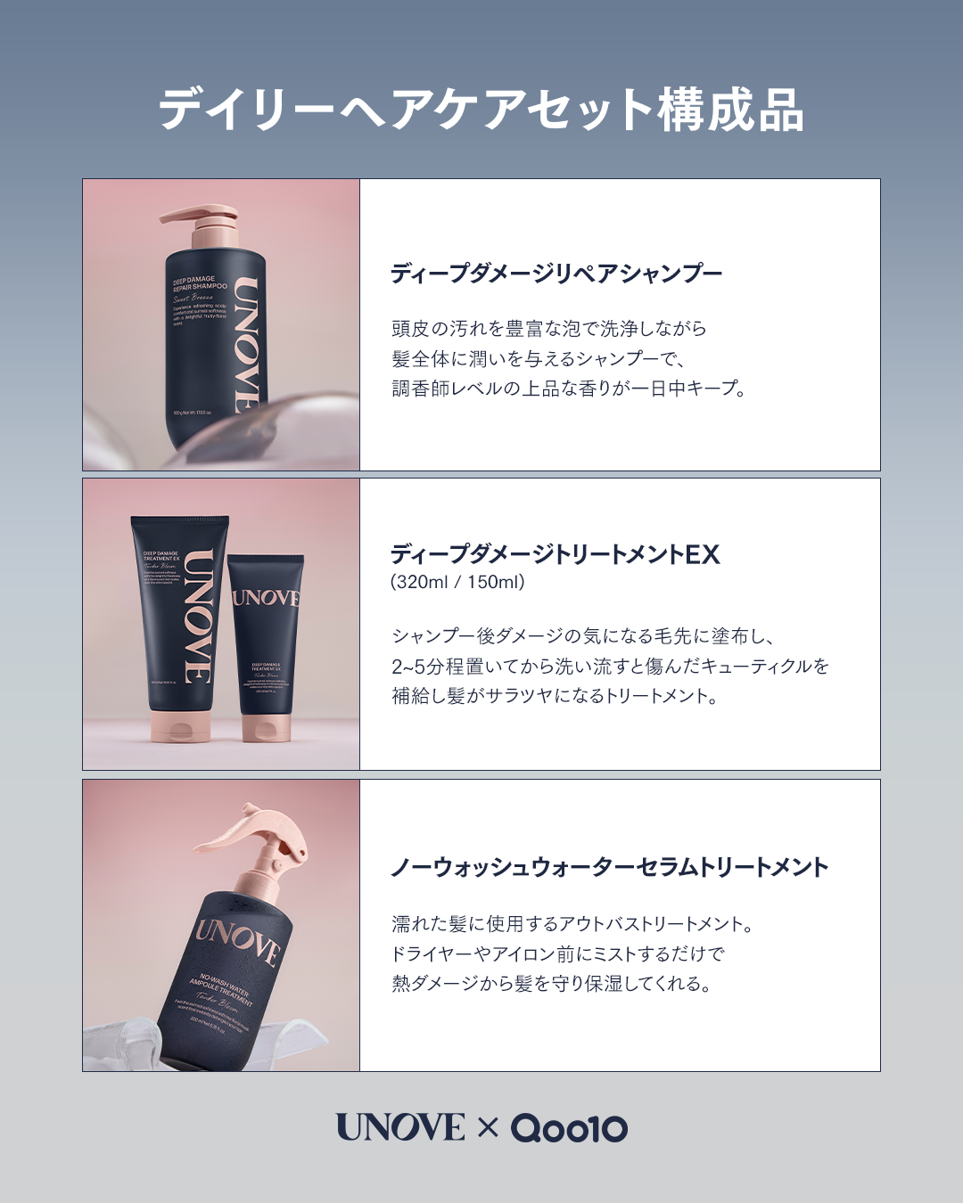 ディープダメージトリートメントEX/UNOVE/洗い流すヘアトリートメントを使ったクチコミ(2枚目)