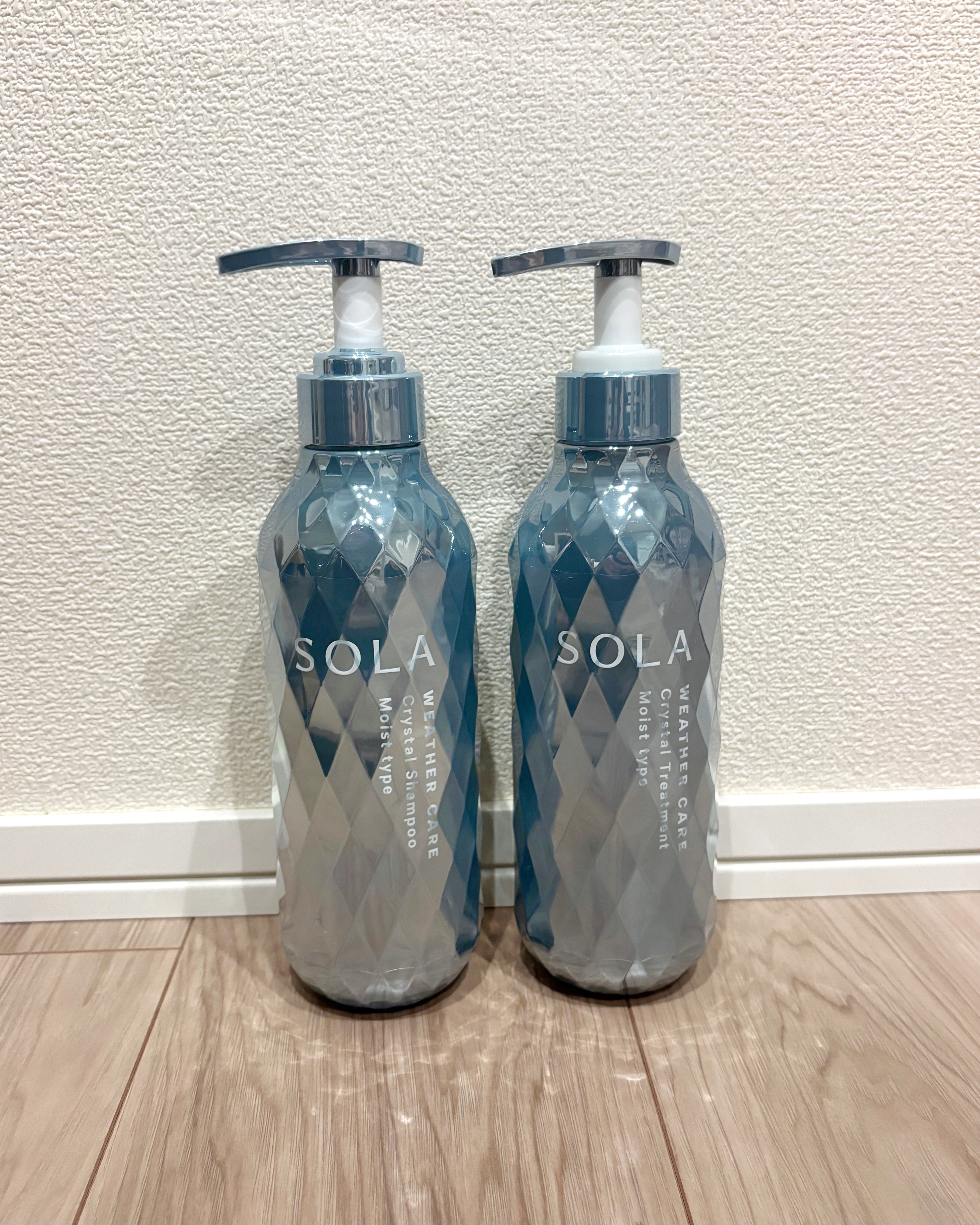ソラ ウェザーケア クリスタル シャンプー/ヘアトリートメント モイストタイプ/SOLA WEATHER CARE/市販シャンプーを使ったクチコミ（1枚目）