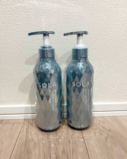 ソラ ウェザーケア クリスタル シャンプー/ヘアトリートメント モイストタイプ/SOLA WEATHER CARE/市販シャンプーを使ったクチコミ(1枚目)