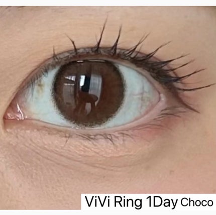 ViVi Ring 1day/OLENS/ワンデー(1DAY)カラコンを使ったクチコミ(1枚目)