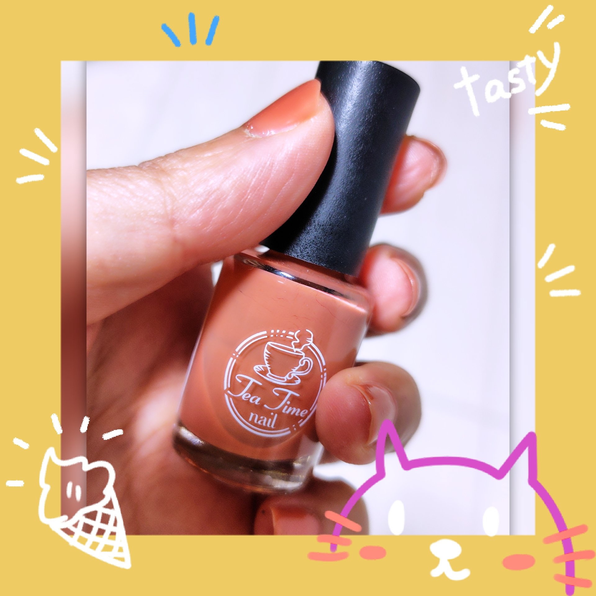 CTMティータイムネイル/キャンドゥ/マニキュアを使ったクチコミ（1枚目）