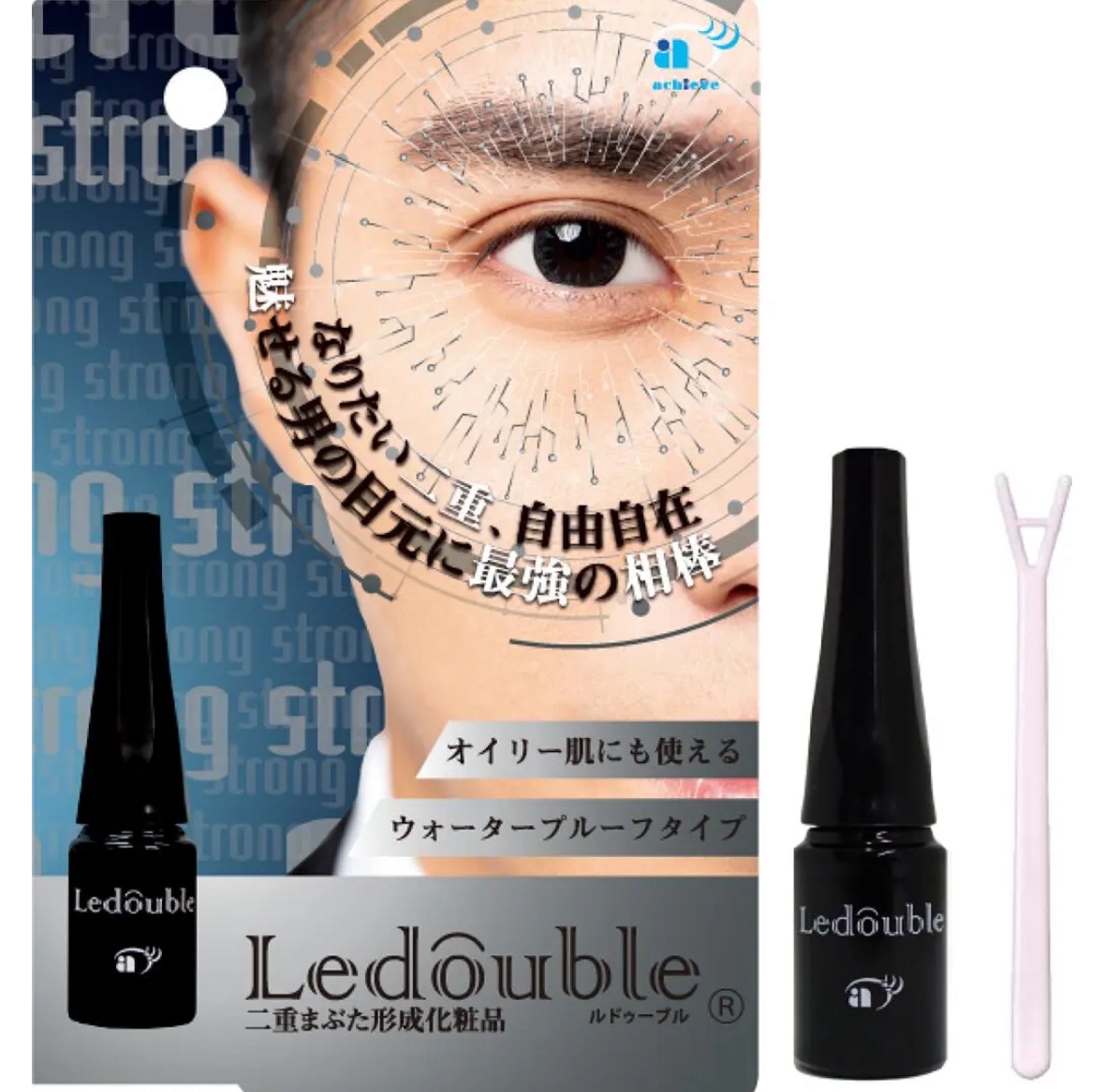 ルドゥーブルオム/ルドゥーブル/二重まぶた用アイテムを使ったクチコミ（1枚目）