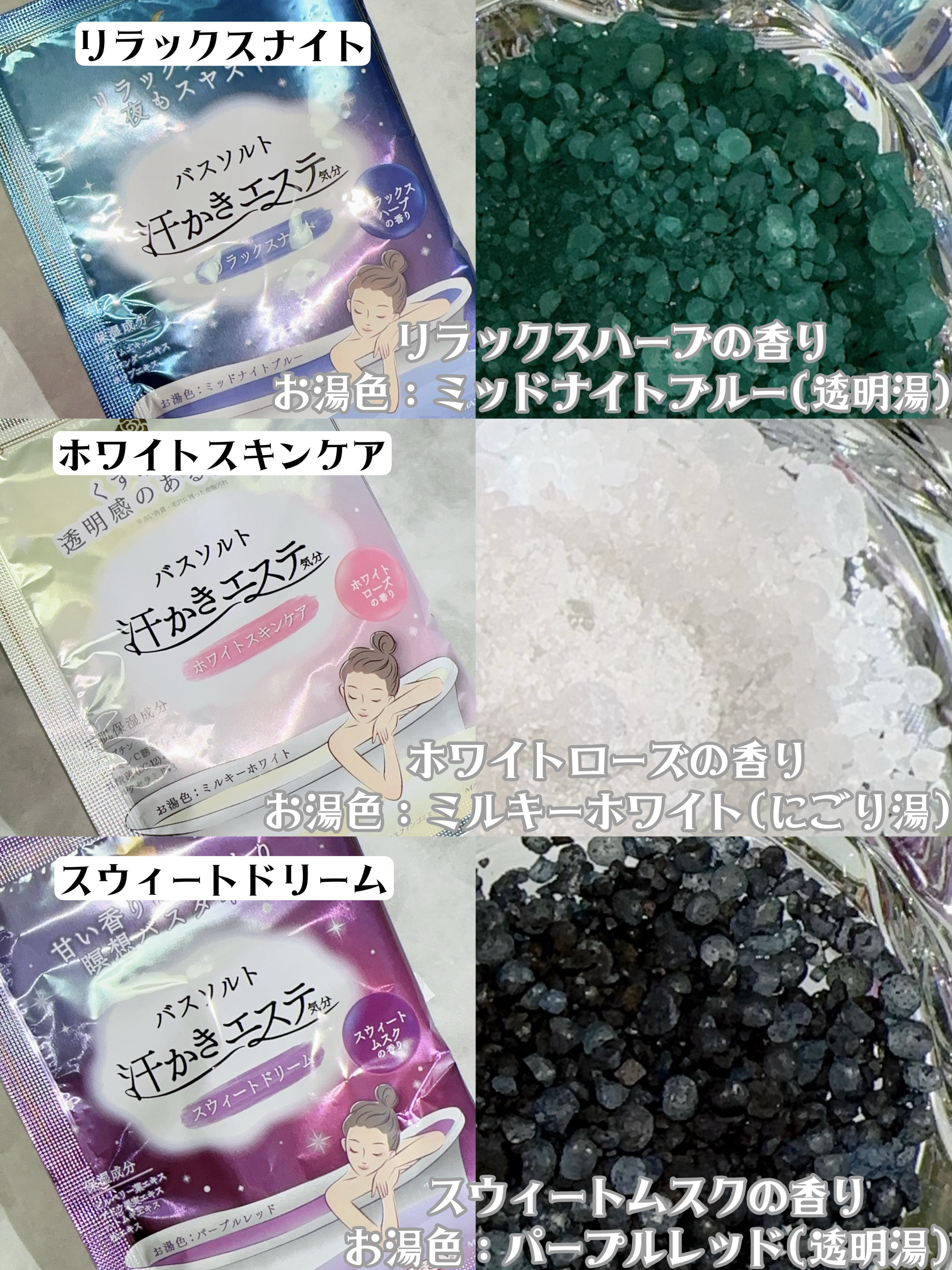 汗かきエステ気分 ホワイトスキンケア/マックス/保湿系入浴剤を使ったクチコミ（2枚目）