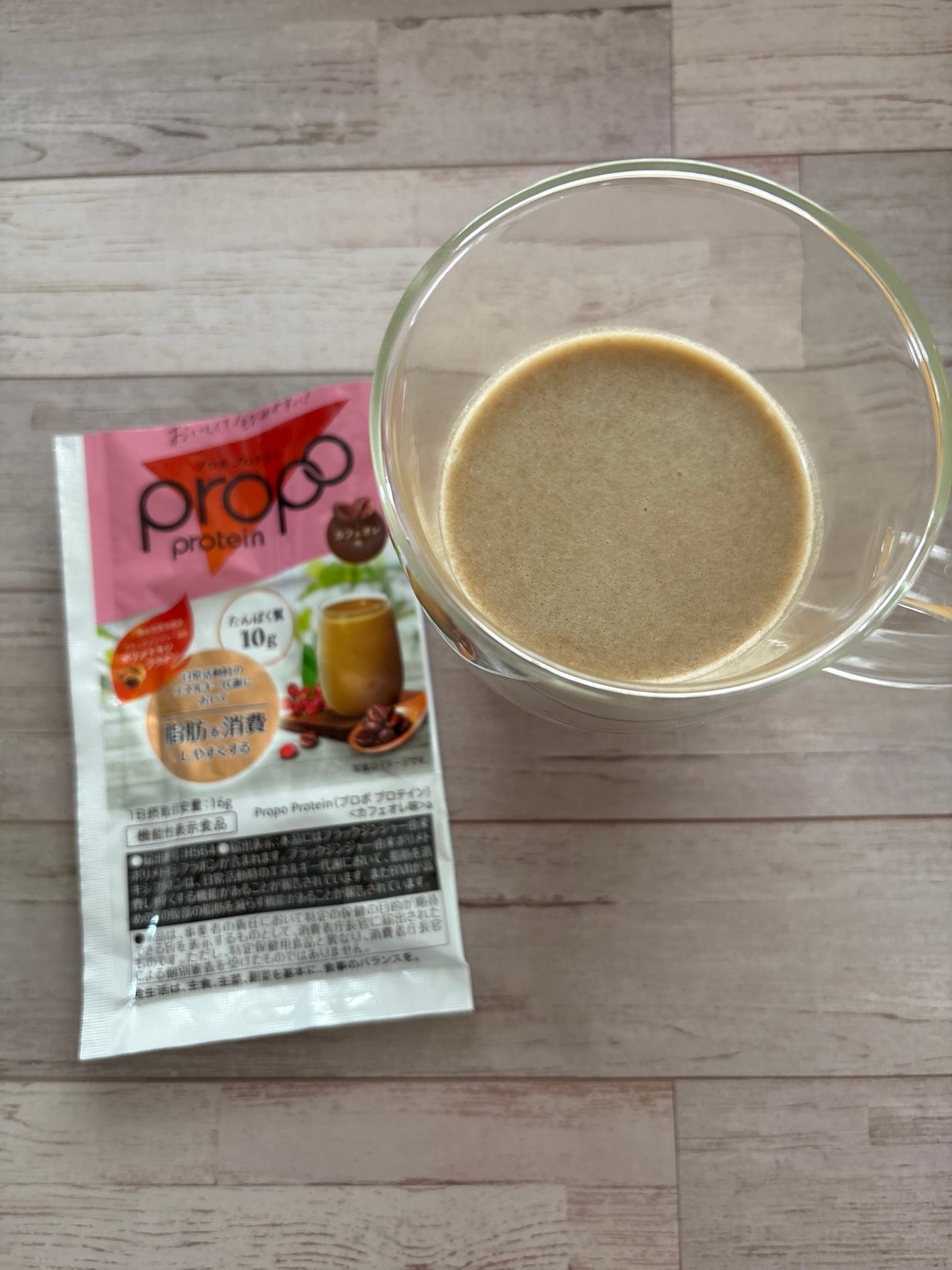 プロポ プロテイン(カフェオレ味)/ロート製薬/その他プロテインを使ったクチコミ(6枚目)