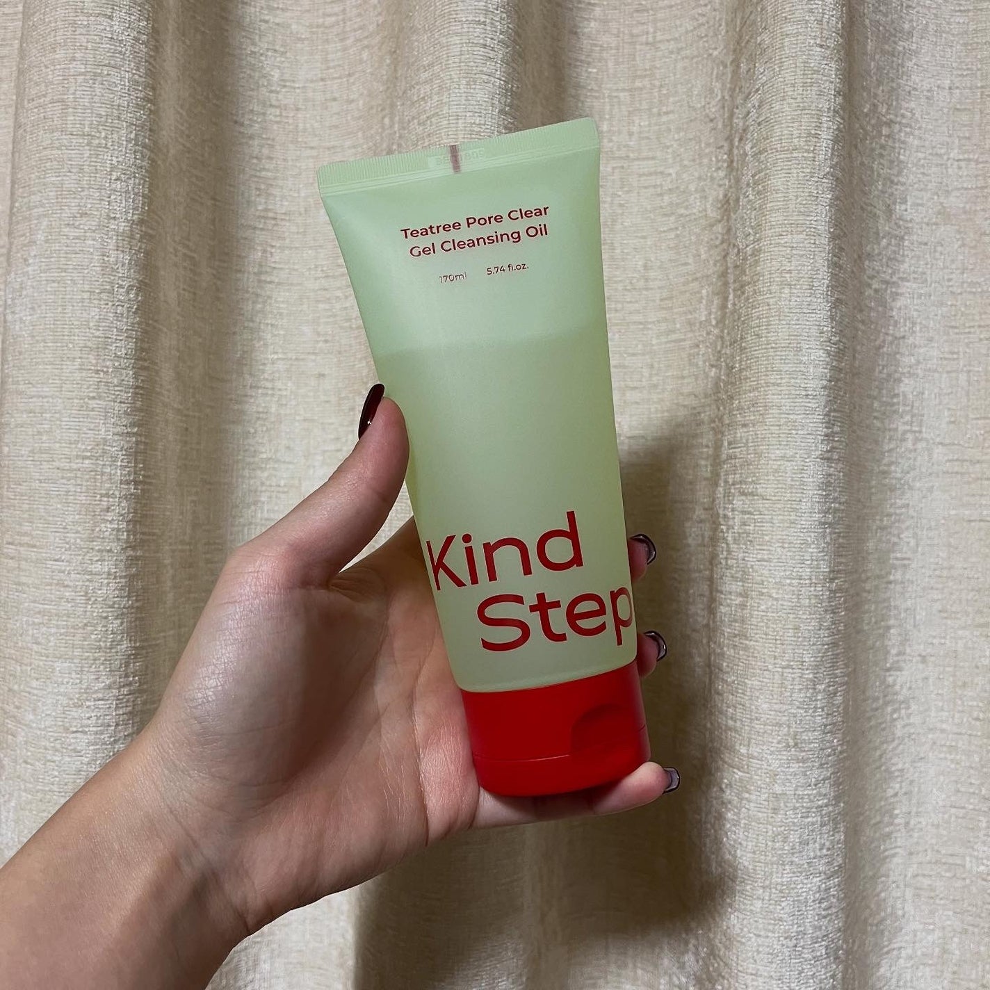 ティーツリージェルクレンジングオイル/KindStep/クレンジングジェルを使ったクチコミ(2枚目)