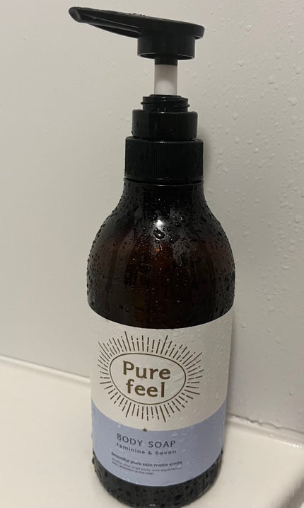 Purefeel ボディソープ フェミニン&サボンの香り/Purefeel/ボディソープを使ったクチコミ(1枚目)
