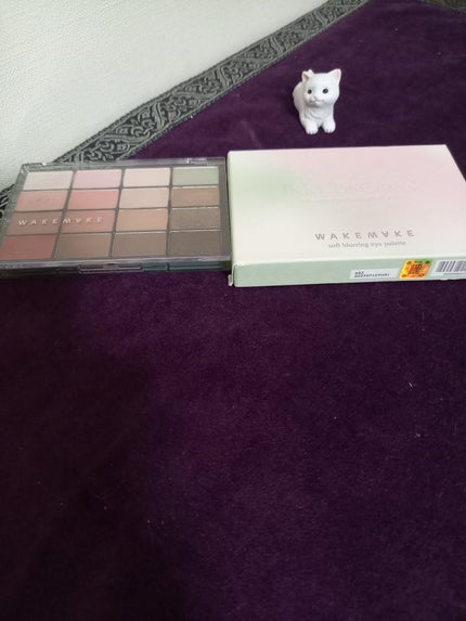 ソフトブラーリングアイパレット/wakemake/アイシャドウパレットを使ったクチコミ(2枚目)