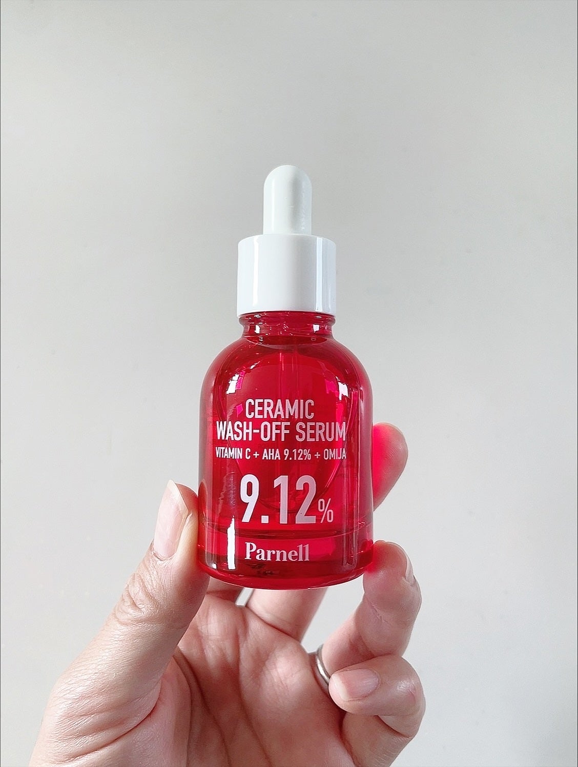 AHA 9.12 オミジャ 陶器肌 ウォッシュオフ セラム/parnell/美容液を使ったクチコミ(2枚目)
