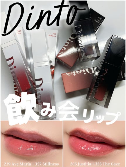 ブラーグロイリップティント/Dinto/リップティントを使ったクチコミ(1枚目)