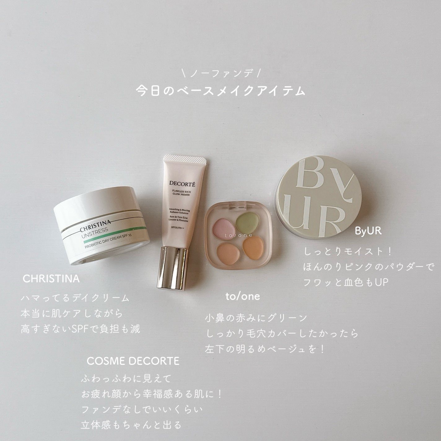 アンストレス デイクリーム/CHRISTINA/化粧下地を使ったクチコミ(1枚目)