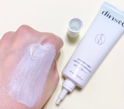 プレミ アムビーガン マイルド日焼け止め SPF50+PA++++/dinsee/日焼け止めクリームを使ったクチコミ(4枚目)