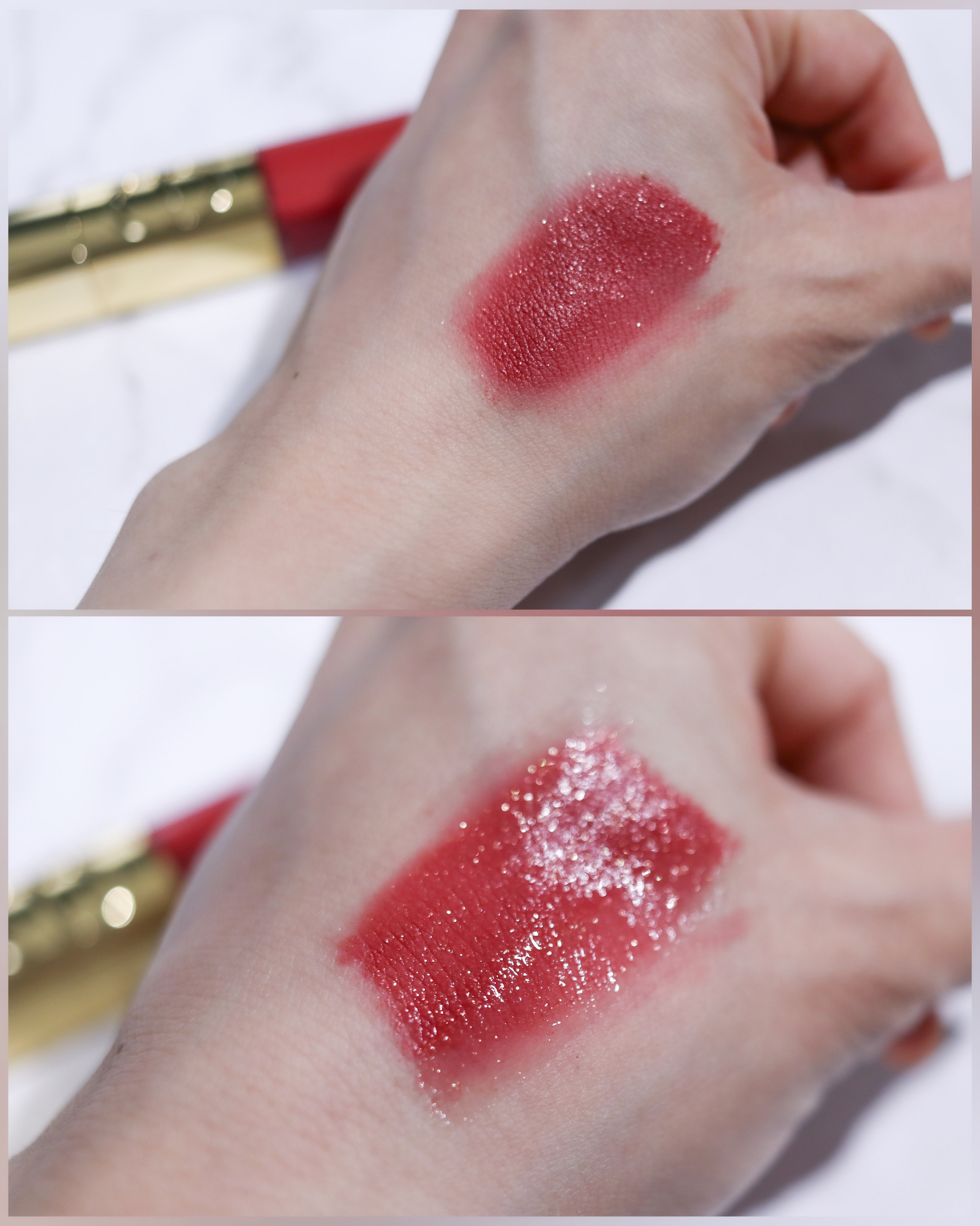 ルージュ ディオール シークイン リキッド デュオ（ホリデーコレクション 2025 限定品）/Dior/口紅・グロス・リップライナー・リップケアを使ったクチコミ（2枚目）