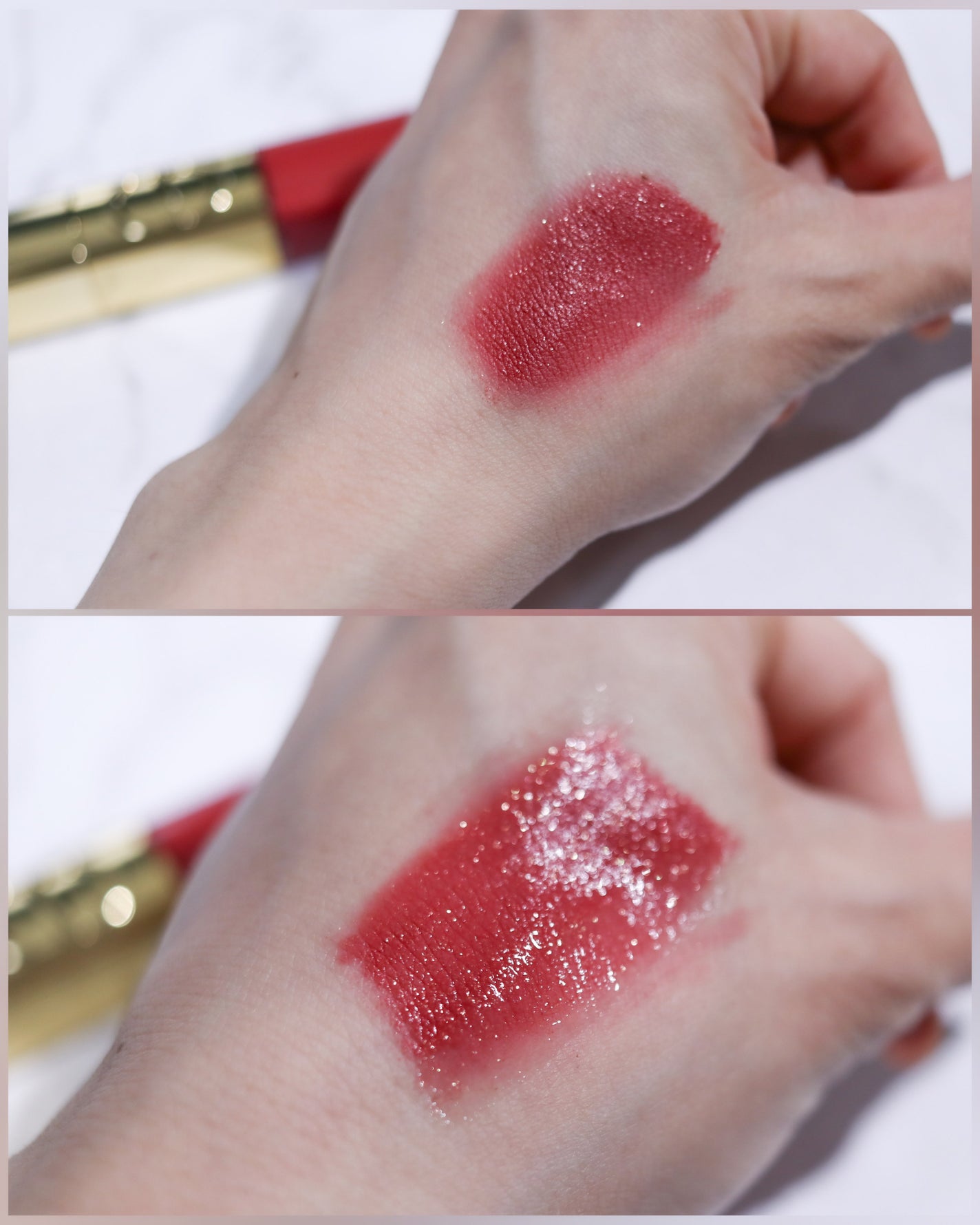 ルージュ ディオール フォーエヴァー リキッド シークイン(クリスマス コレクション 2024 限定品)/Dior/口紅・グロス・リップライナー・リップケアを使ったクチコミ(2枚目)