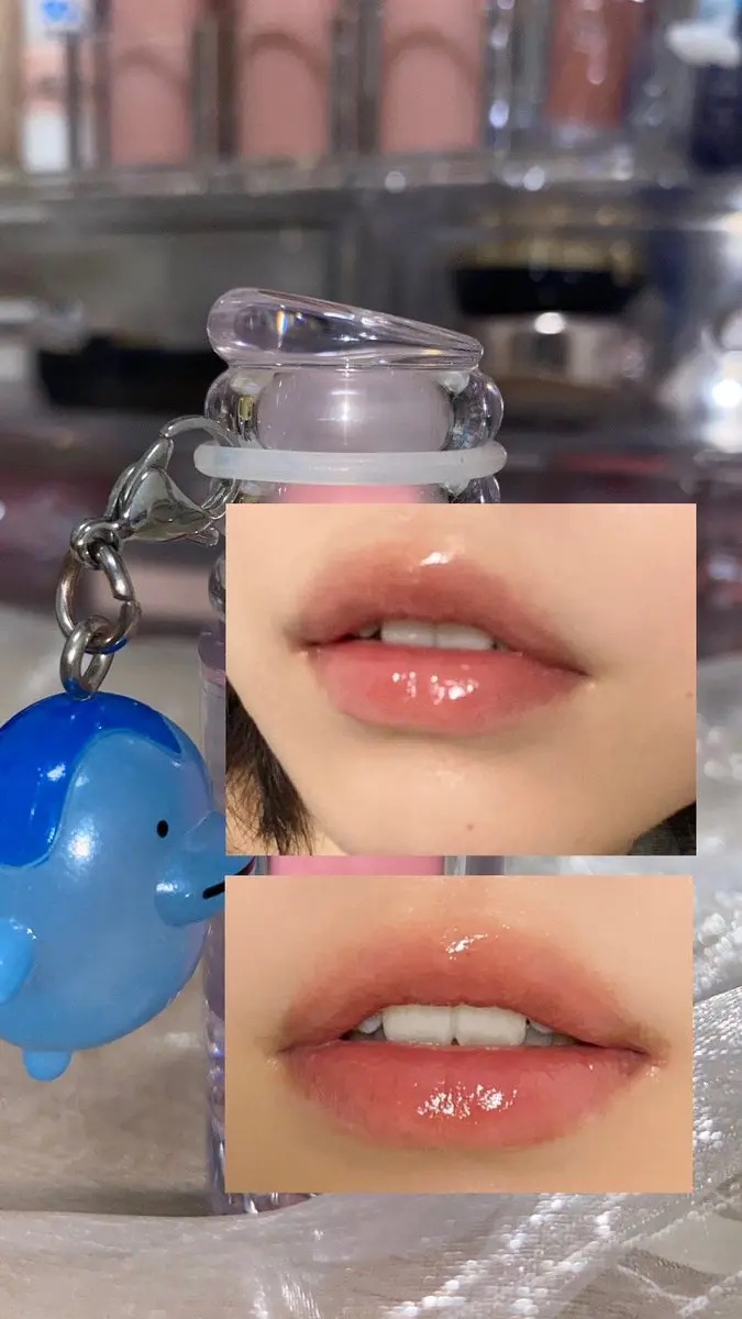 ラカ　マキシグレイヤーティント ＃606　ミーニング/Laka/リップティントを使ったクチコミ（3枚目）