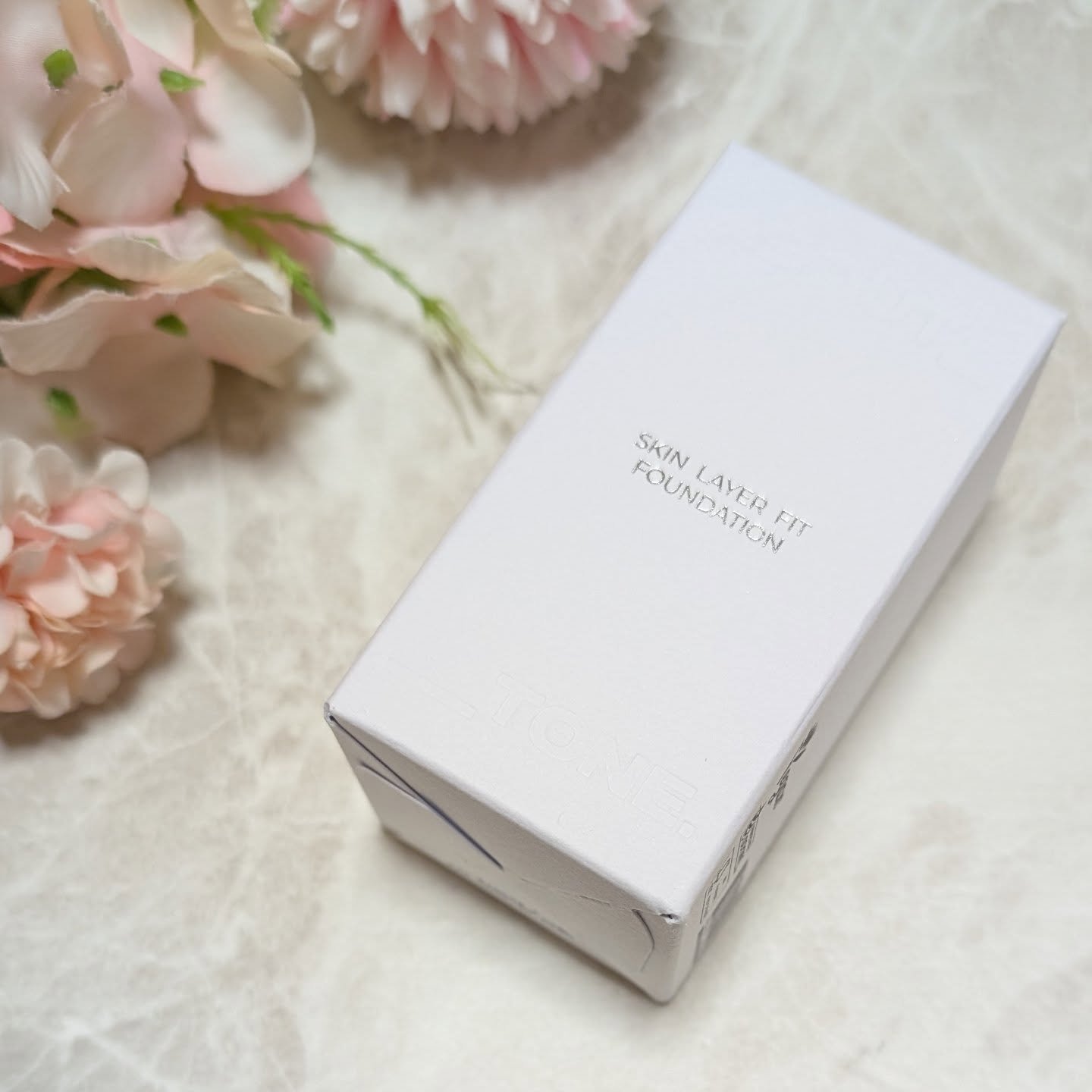 スキンレイヤーフィットファンデーション/ABOUT TONE/リキッドファンデーションを使ったクチコミ（3枚目）