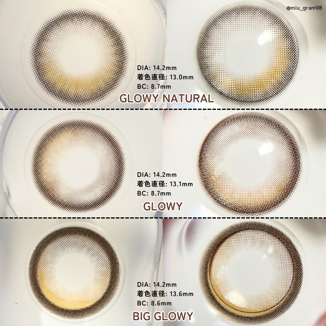 Big Glowy 1day/OLENS/ワンデー（１DAY）カラコンを使ったクチコミ（2枚目）