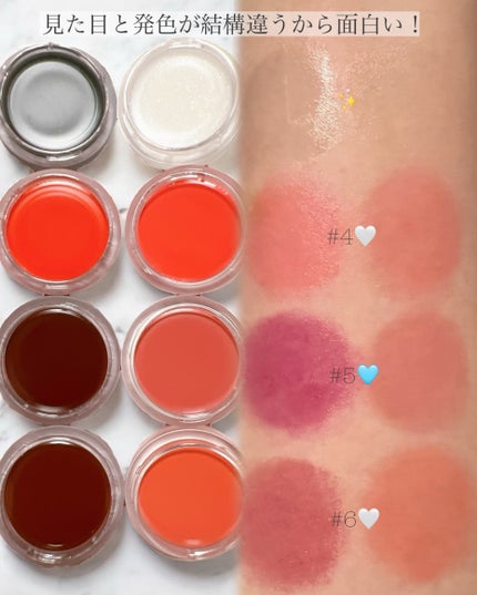 リップアンドチークデュアルポット/titto/口紅を使ったクチコミ(4枚目)