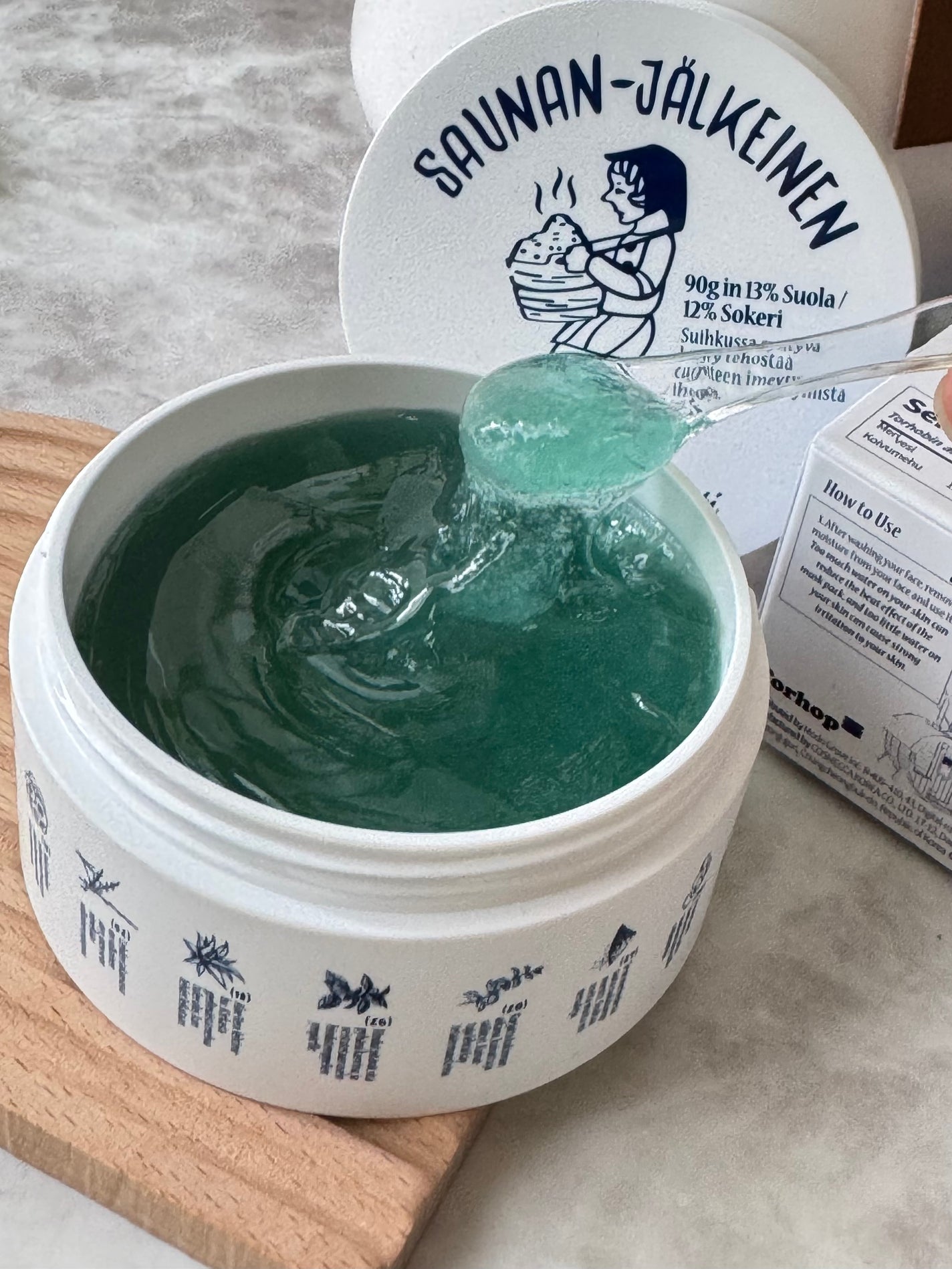 温感ブルーマスク/Torhop/洗い流すパック・マスクを使ったクチコミ(2枚目)