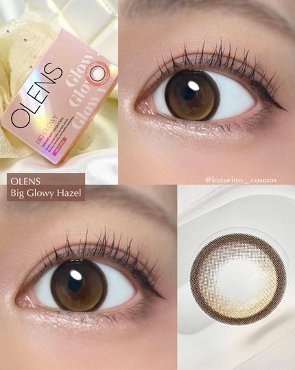Glowy 1day/OLENS/ワンデー(1DAY)カラコンを使ったクチコミ(8枚目)