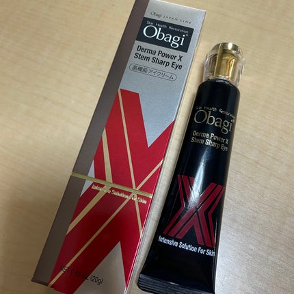 ダーマパワーX ステムシャープアイ/オバジ/アイケア・アイクリームを使ったクチコミ(1枚目)