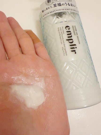 ウォーターベール スムース シャンプー/トリートメント/emplir/市販シャンプーを使ったクチコミ(4枚目)