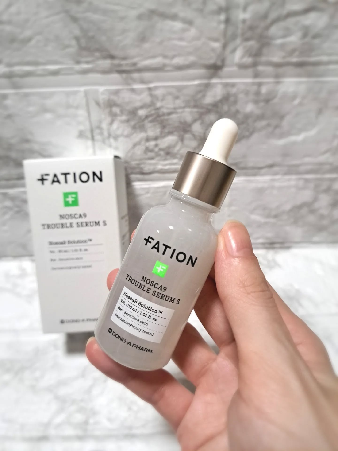 ノスカナイントラブルセラムS 30ml/FATION/美容液を使ったクチコミ（2枚目）