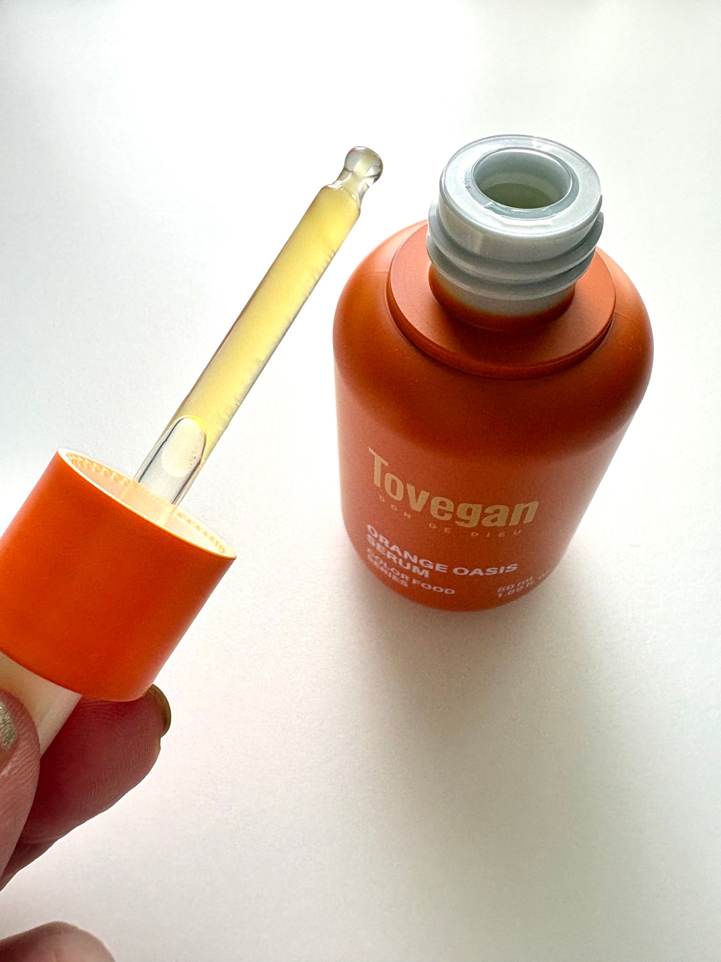 カラーフードシリーズオレンジオアシスセラム/Tovegan/美容液を使ったクチコミ(2枚目)