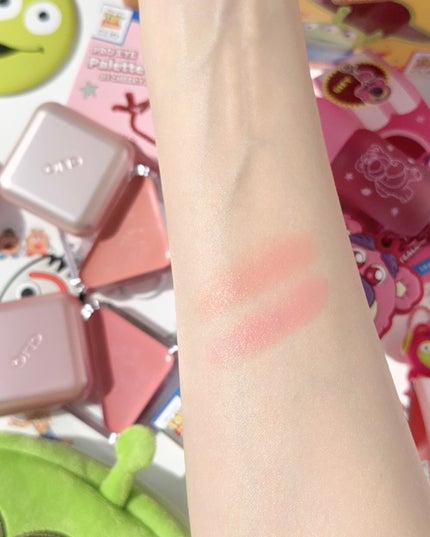 エッセンシャルリップチークタップブラー/CLIO/ジェル・クリームチークを使ったクチコミ(4枚目)