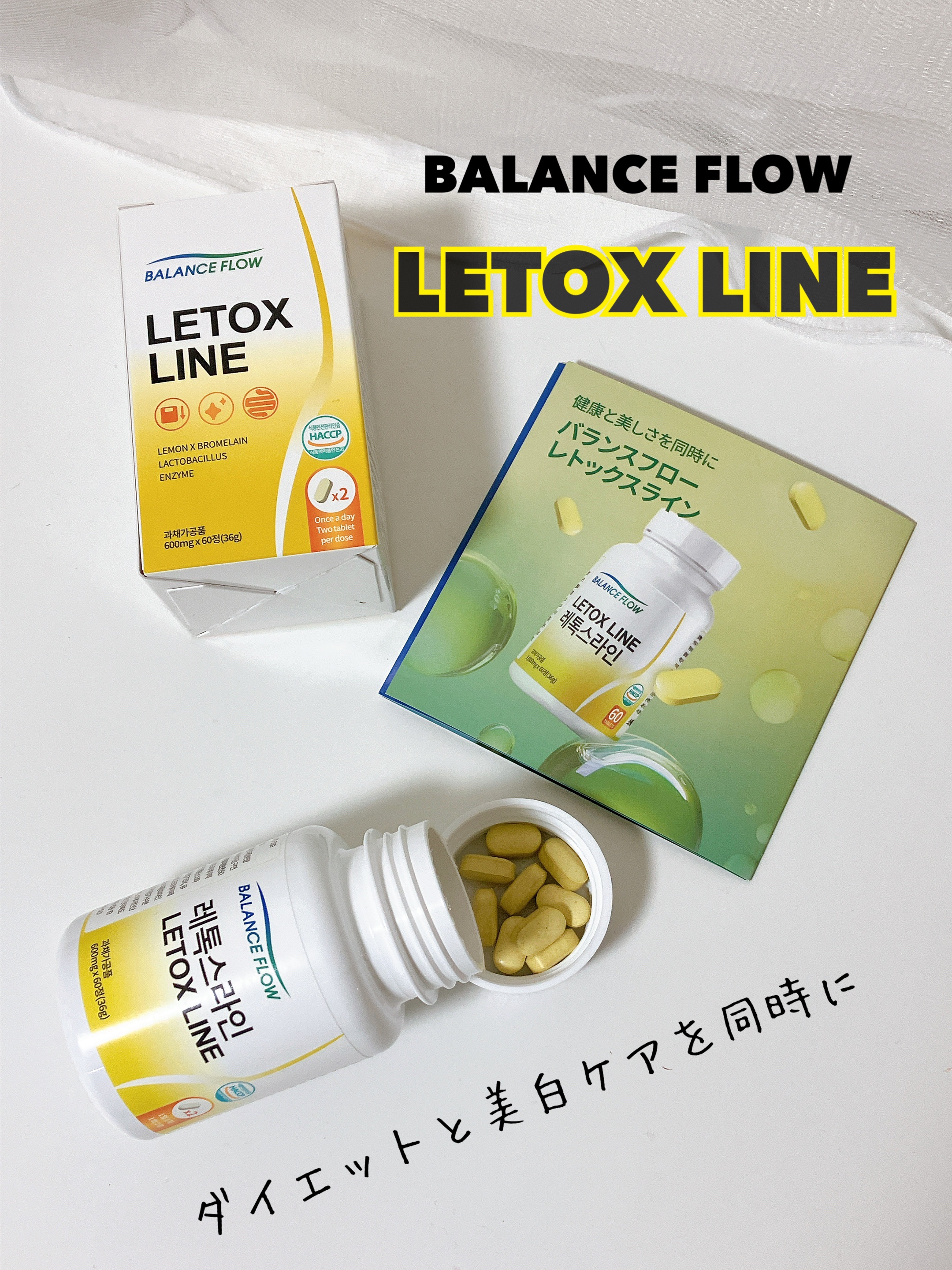 レトックスライン/Balance Flow/ボディサプリメントを使ったクチコミ（1枚目）