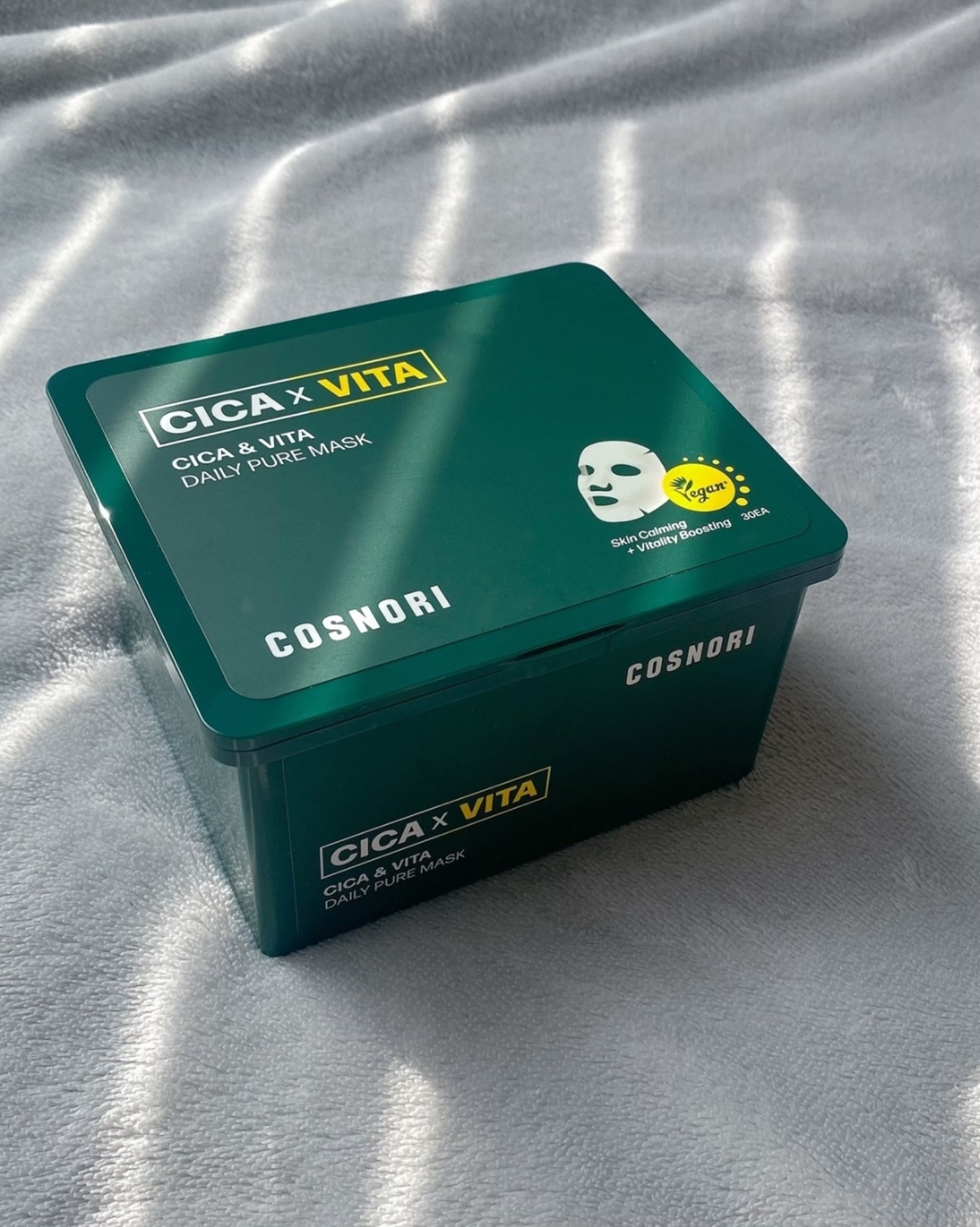 CICA＆VITAデイリーマスクパック/COSNORI/シートマスク・パックを使ったクチコミ（1枚目）