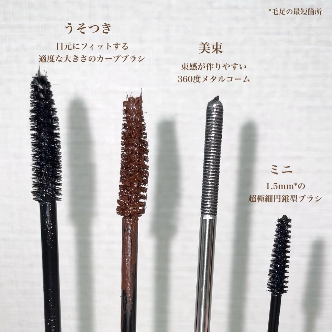 ピメル うそつきマスカラ/pdc/マスカラを使ったクチコミ(2枚目)