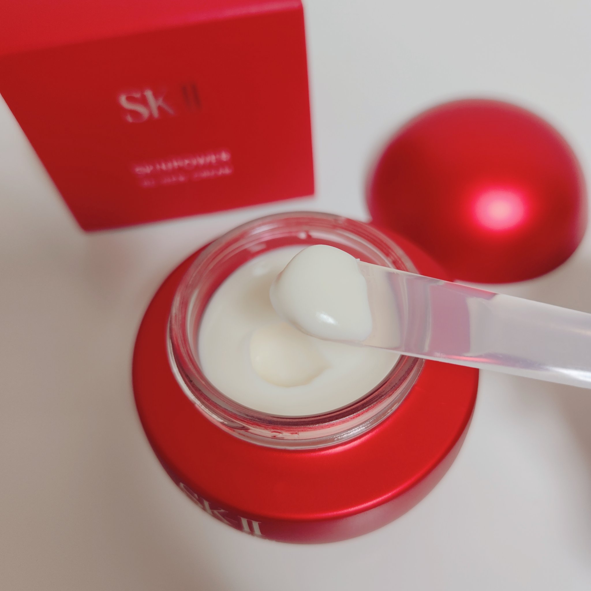 SK-II スキンパワー リニュー クリーム/SK-II/フェイスクリームを使ったクチコミ（2枚目）