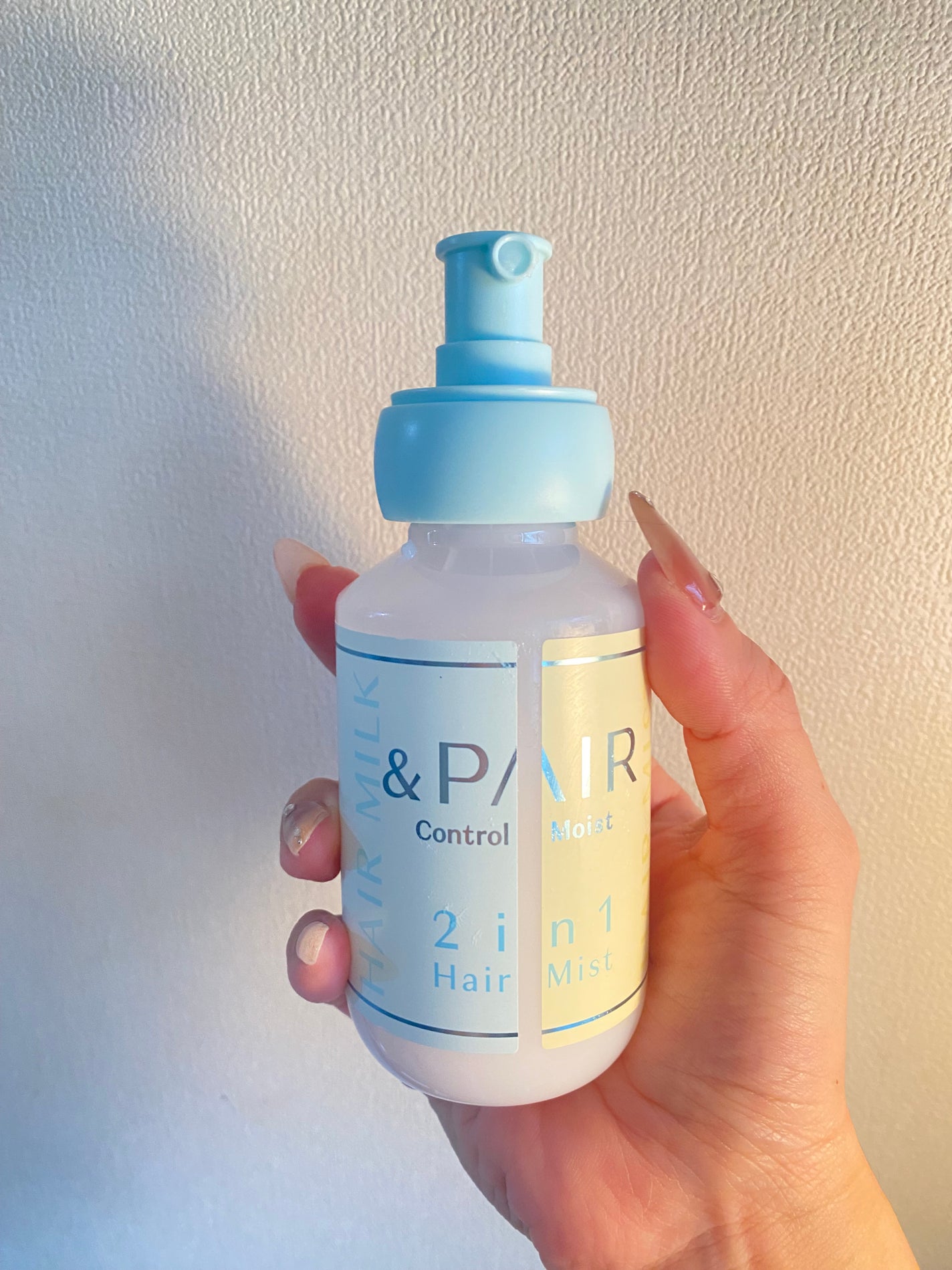 アンドペア コントロール モイスト 2in1 ヘアミルクミスト/&PAIR/ヘアミストを使ったクチコミ(3枚目)