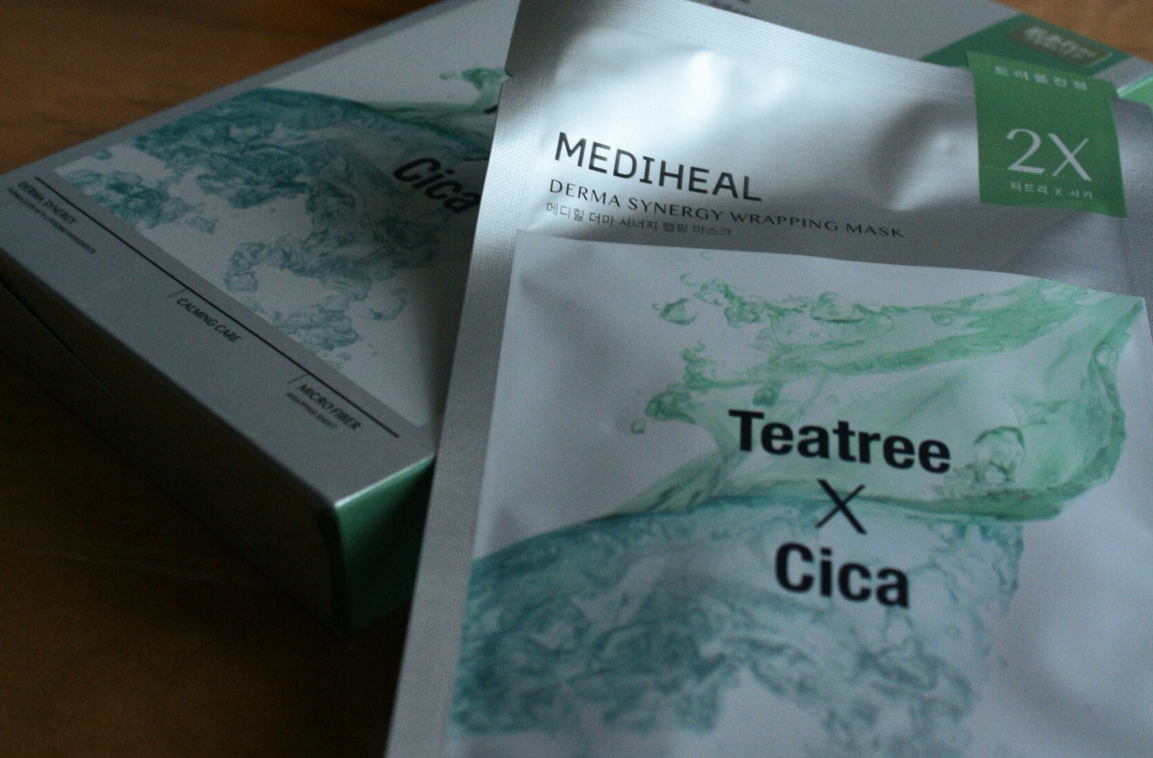 ダーマシナジー ラッピング マスク カーミング(4P)/MEDIHEAL/シートマスク・パックを使ったクチコミ（2枚目）