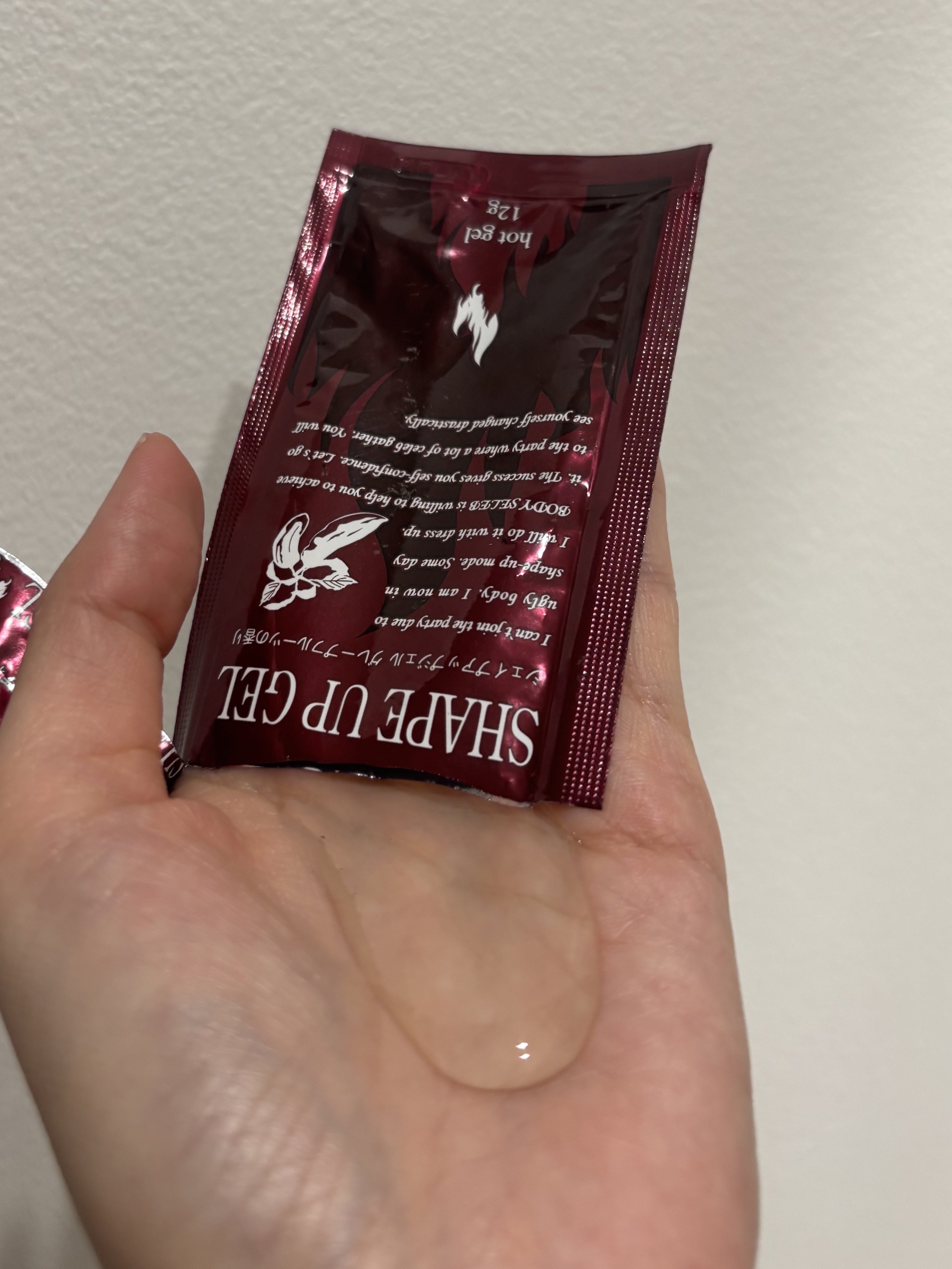 BODY SELEB 灼熱系ボディメイク Red Heat Hot pepper SHAPE UP GEL/フィード/ボディローションを使ったクチコミ（3枚目）