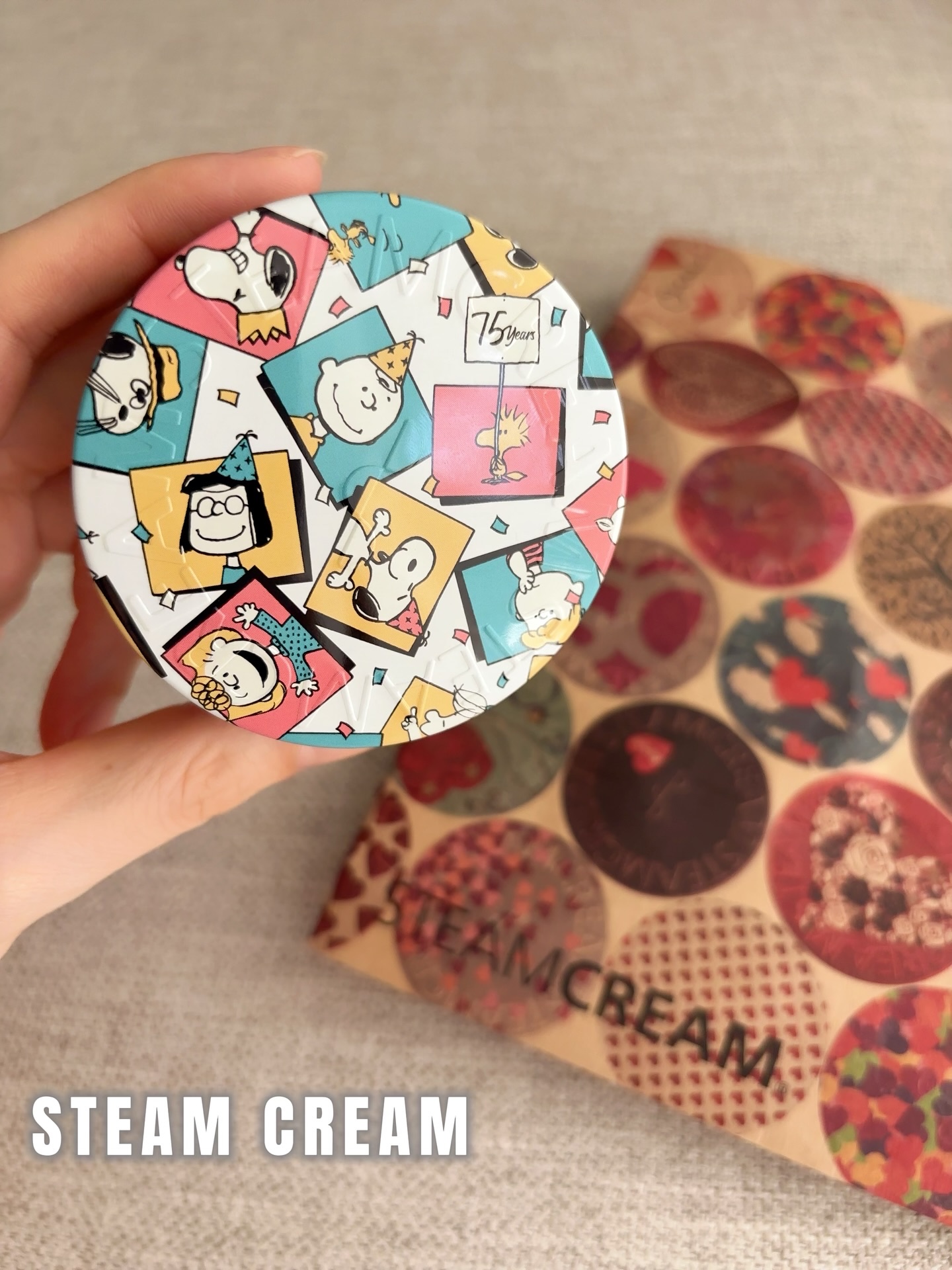 スチームクリーム/STEAMCREAM/ボディクリームを使ったクチコミ（1枚目）