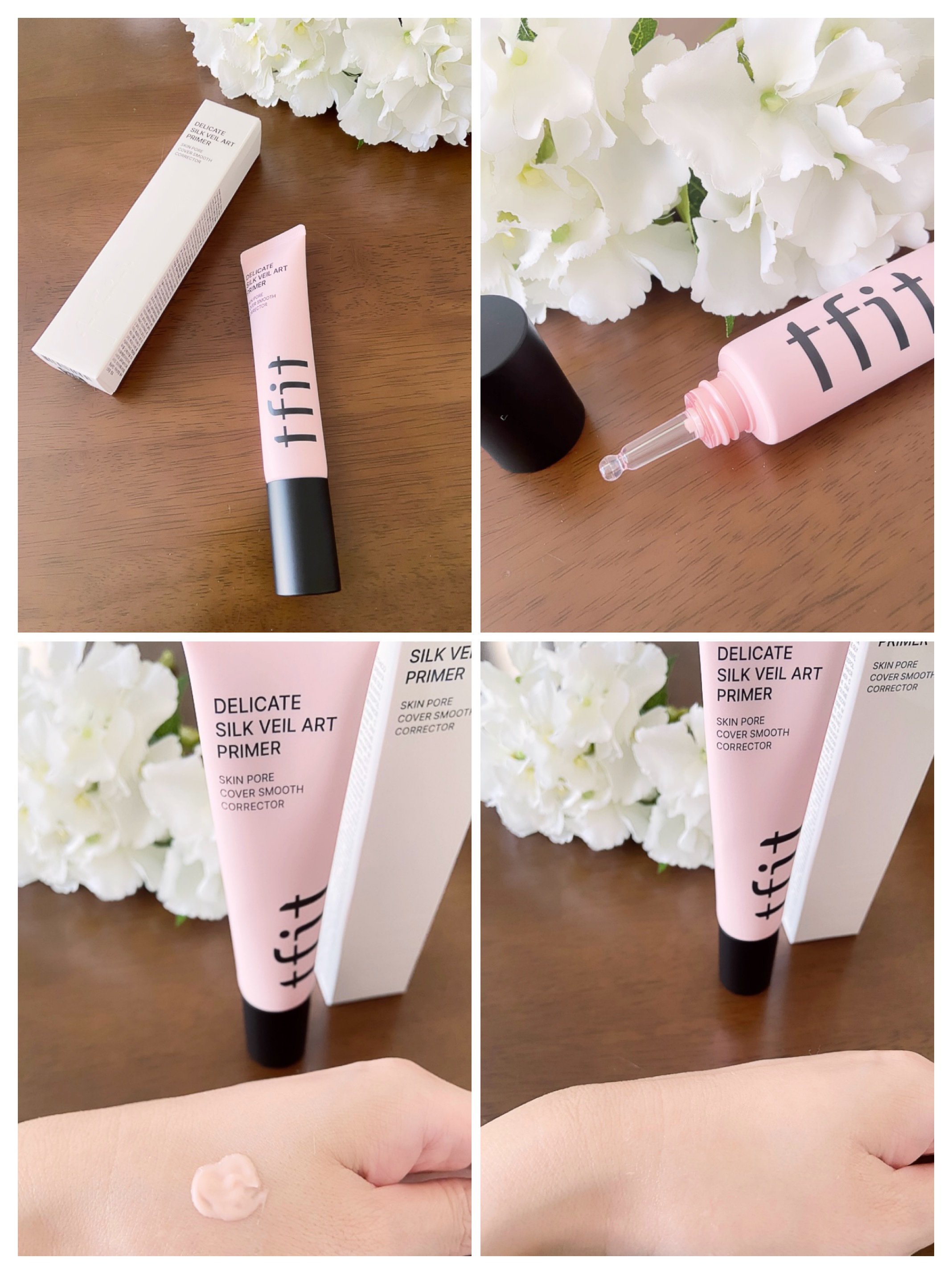 デリケートシルクベールアートプライマー/TFIT/化粧下地を使ったクチコミ（3枚目）