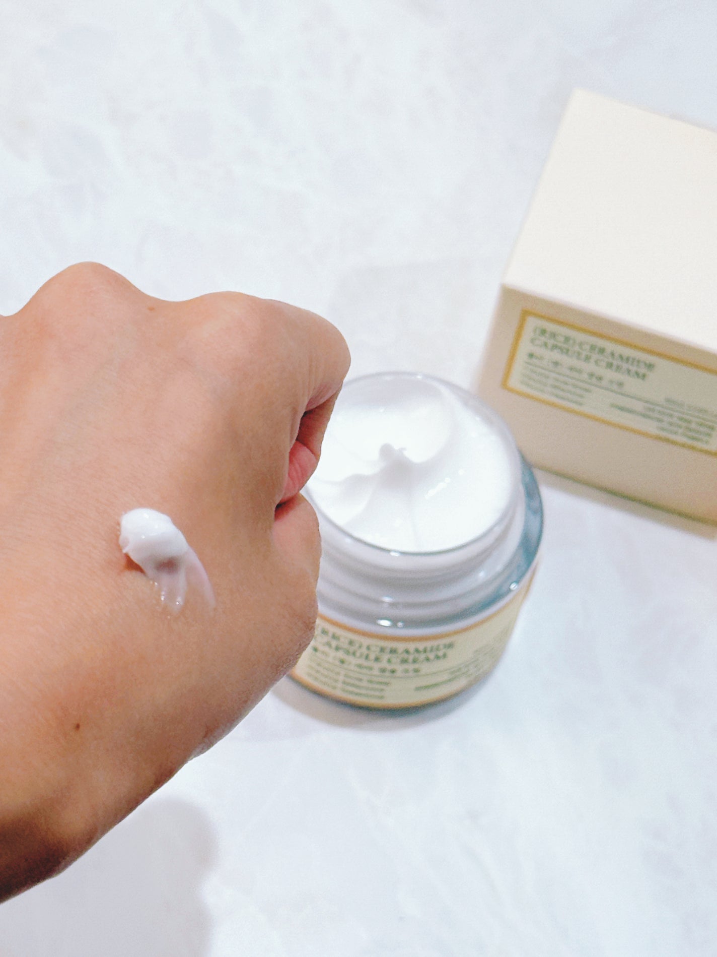 米セラミドカプセルクリーム/FULLY/フェイスクリームを使ったクチコミ(8枚目)