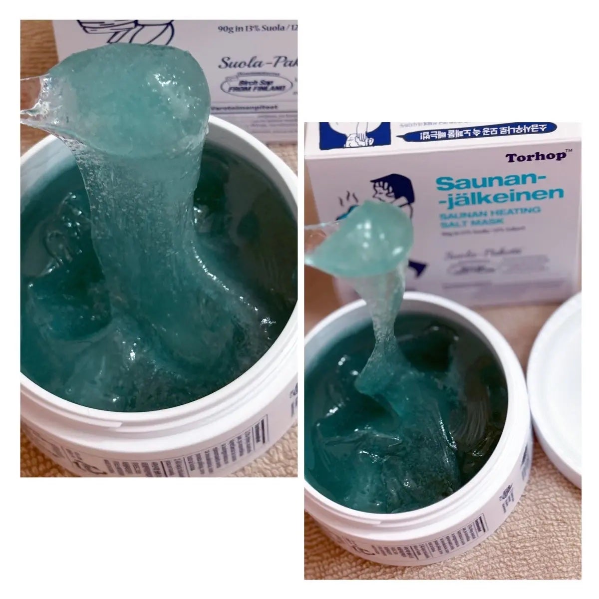 温感ブルーマスク/Torhop/洗い流すパック・マスクを使ったクチコミ(2枚目)