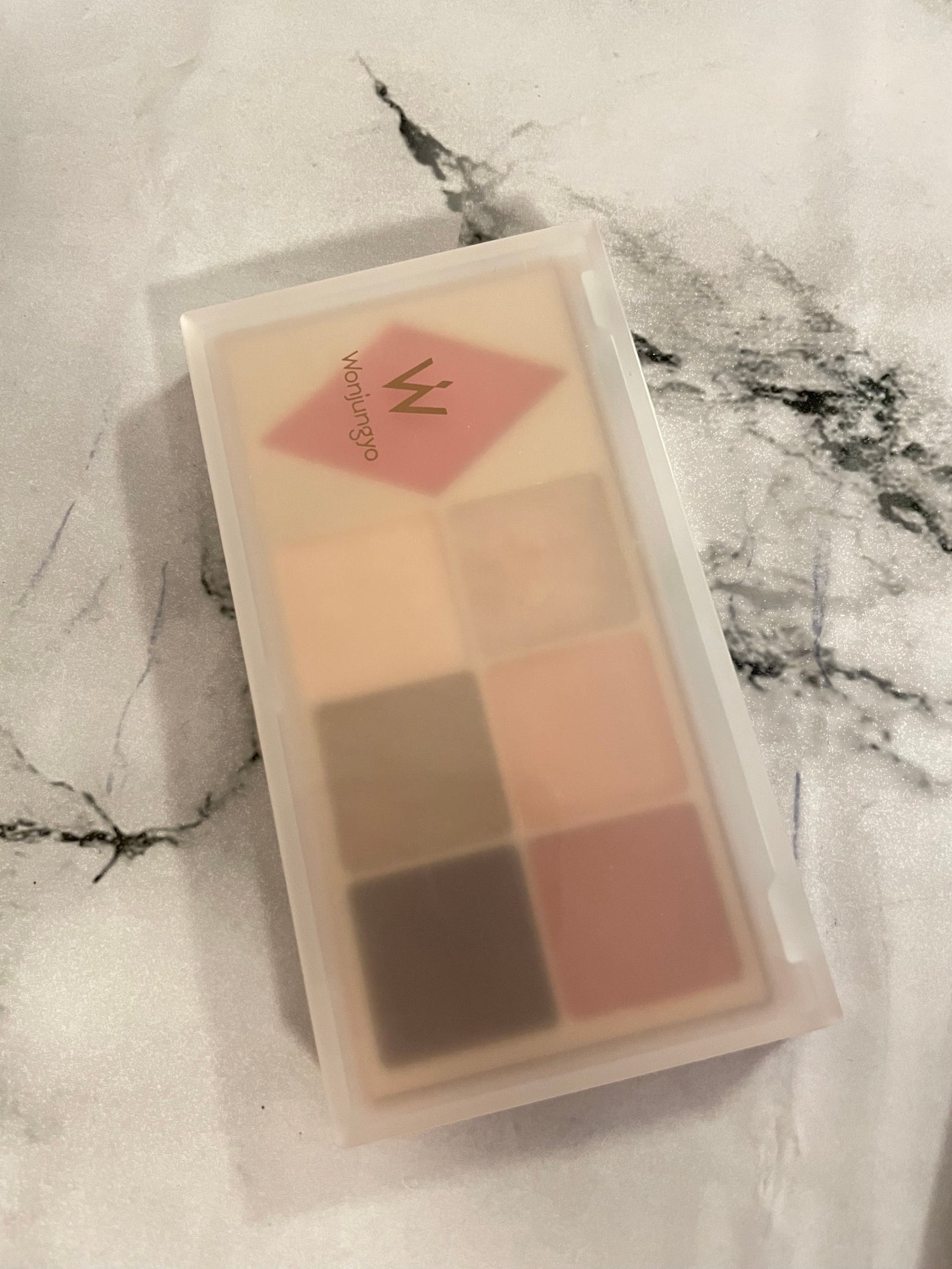 ウォンジョンヨ W デイリームードアップパレット /Wonjungyo/アイシャドウパレットを使ったクチコミ(1枚目)