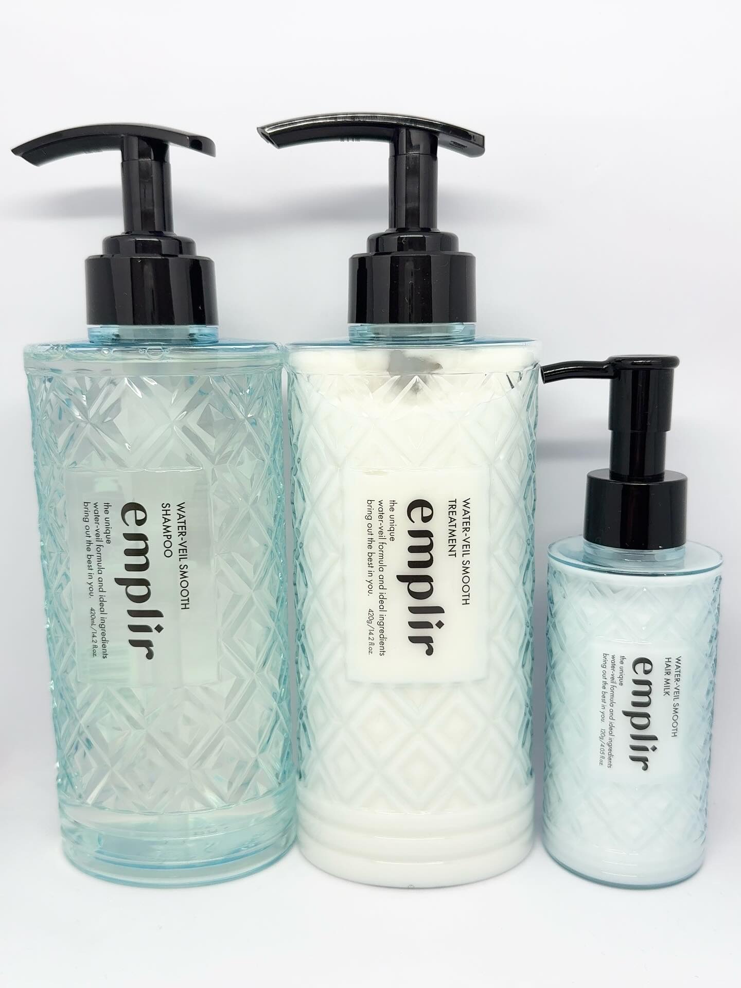 ウォーターベール スムース ヘアミルク/emplir/ヘアミルクを使ったクチコミ（1枚目）