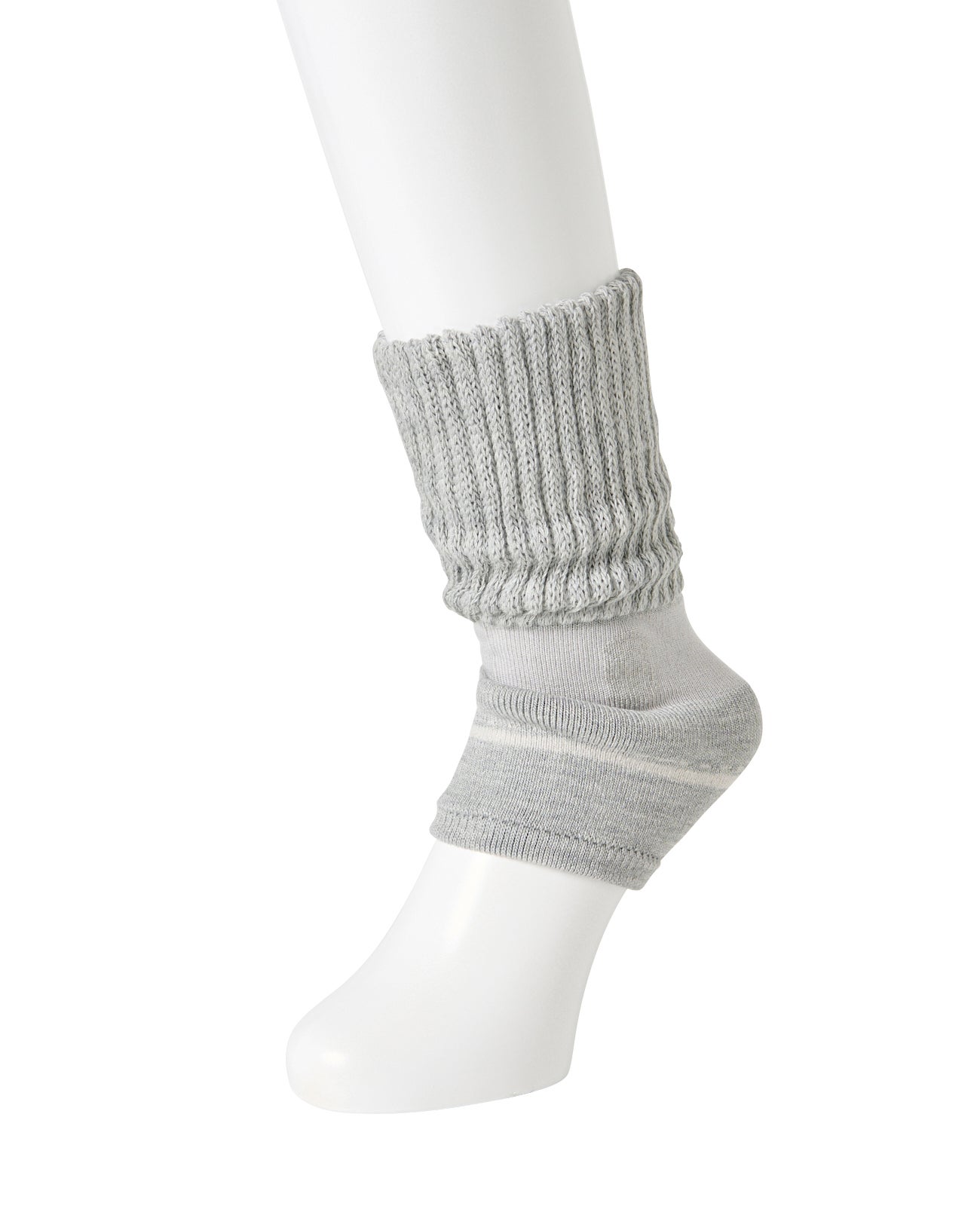 まるでこたつ レディース 足首ウォーマー グレー