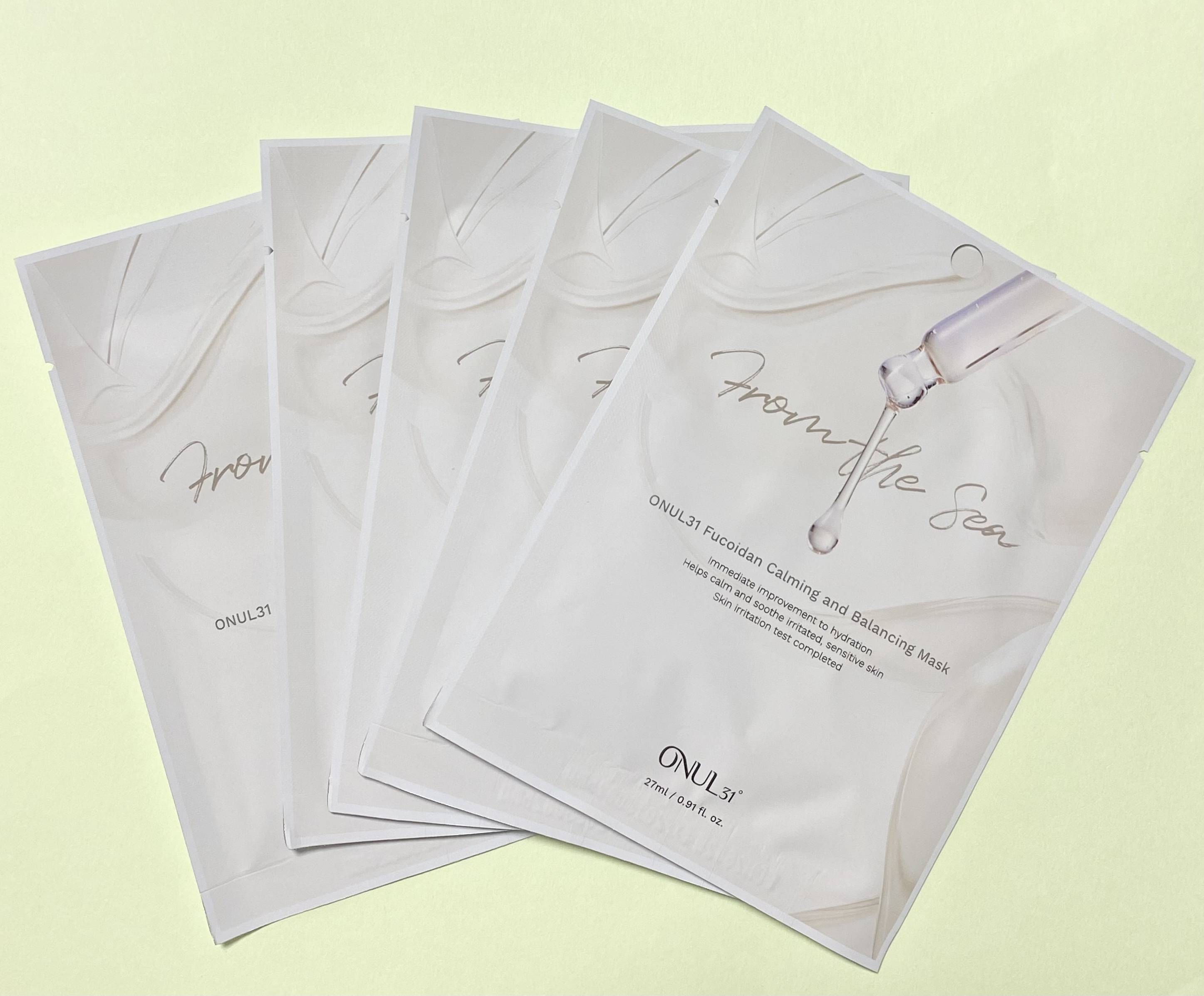 フコイダンカーミング＆バランシングマスク/ONUL31/シートマスク・パックを使ったクチコミ（2枚目）